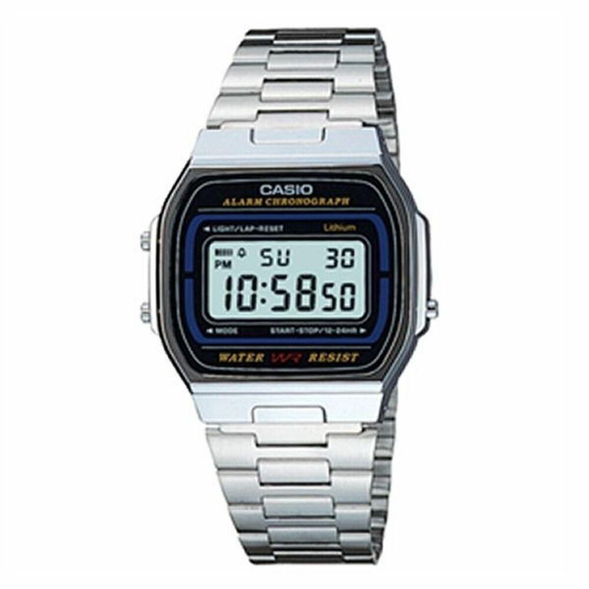 Sort Casio Vintage Unisex Armbåndsur Skive - Casio Armbånd  - 4971850437321