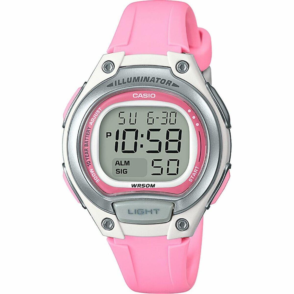 Pink Casio Illuminator Dameur - Casio Armbånd - 4549526162978