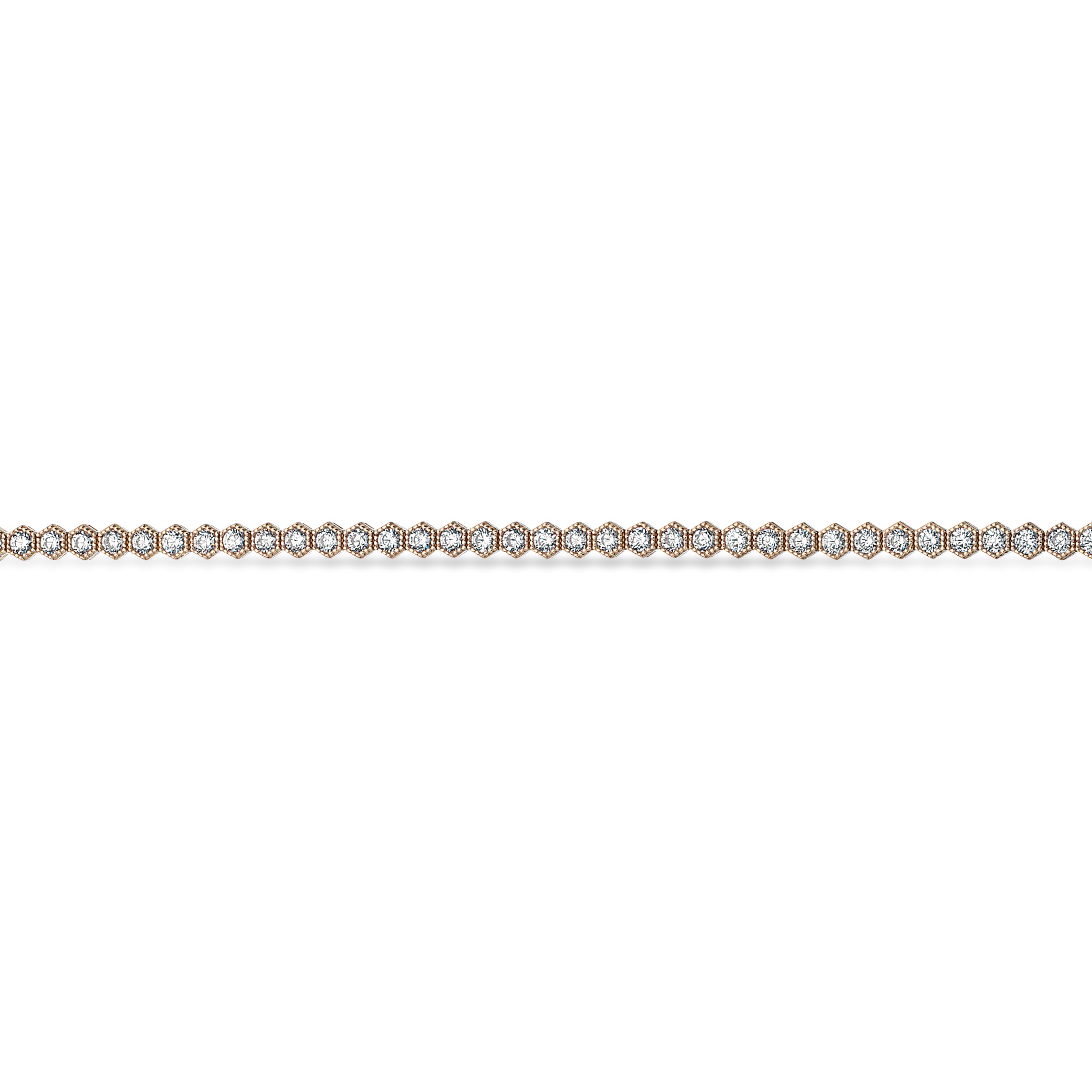 Scrouples Karats Tennis Armbånd Med Syntetiske Sten 601753 - Scrouples Armbånd  - 1233690235745