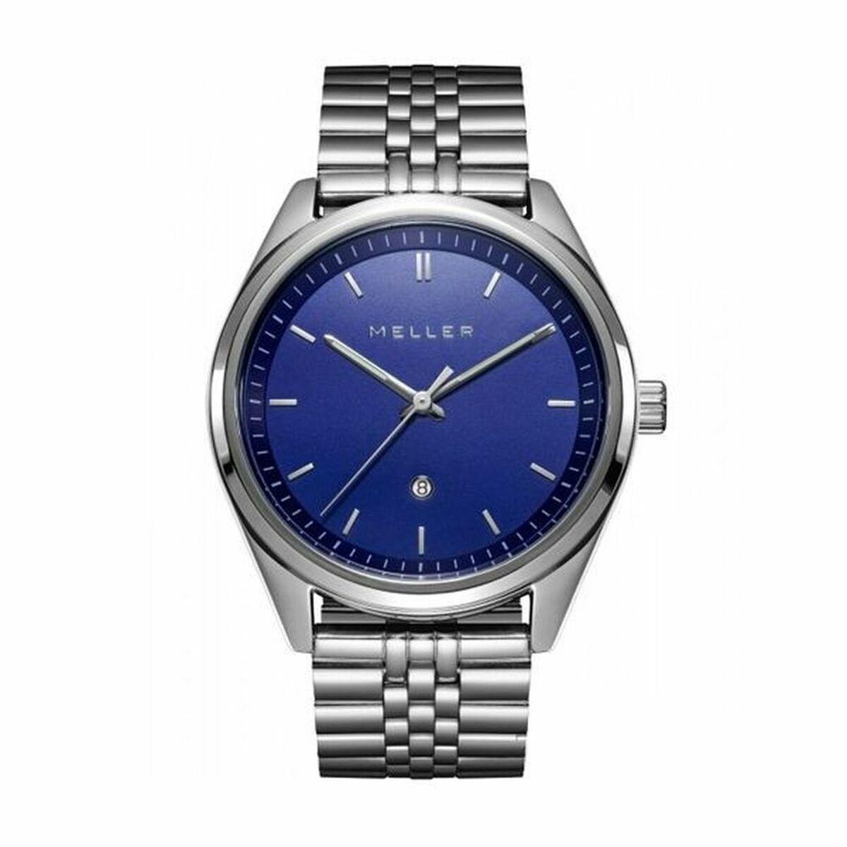 Meller Herreur 6pa 3silver Klassisk Armbåndsur Til Mænd - Meller Armbånd  - 9487000001311