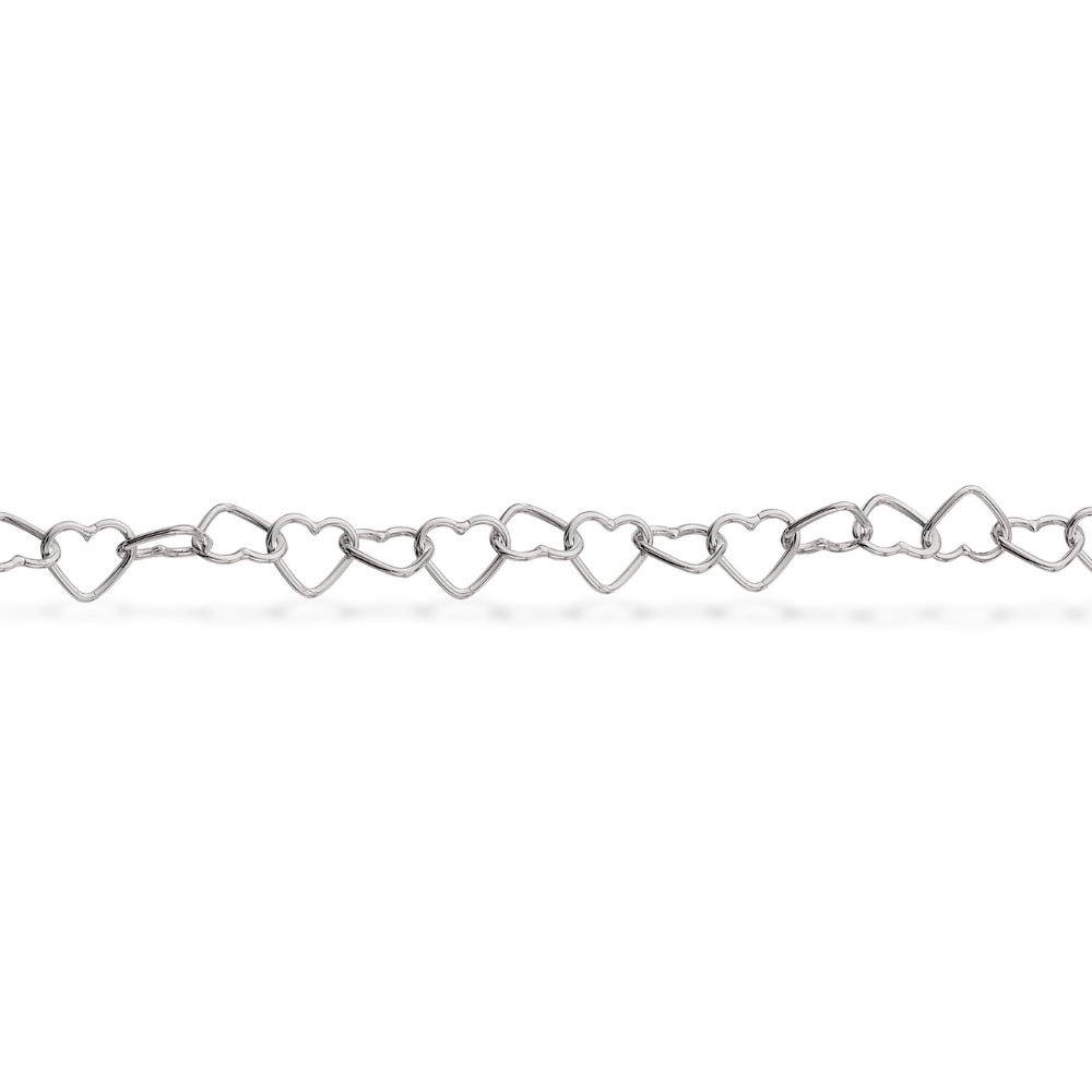 Scrouples Sammenflettet Hjerte Armbånd Sølv 609672 - Scrouples Armbånd