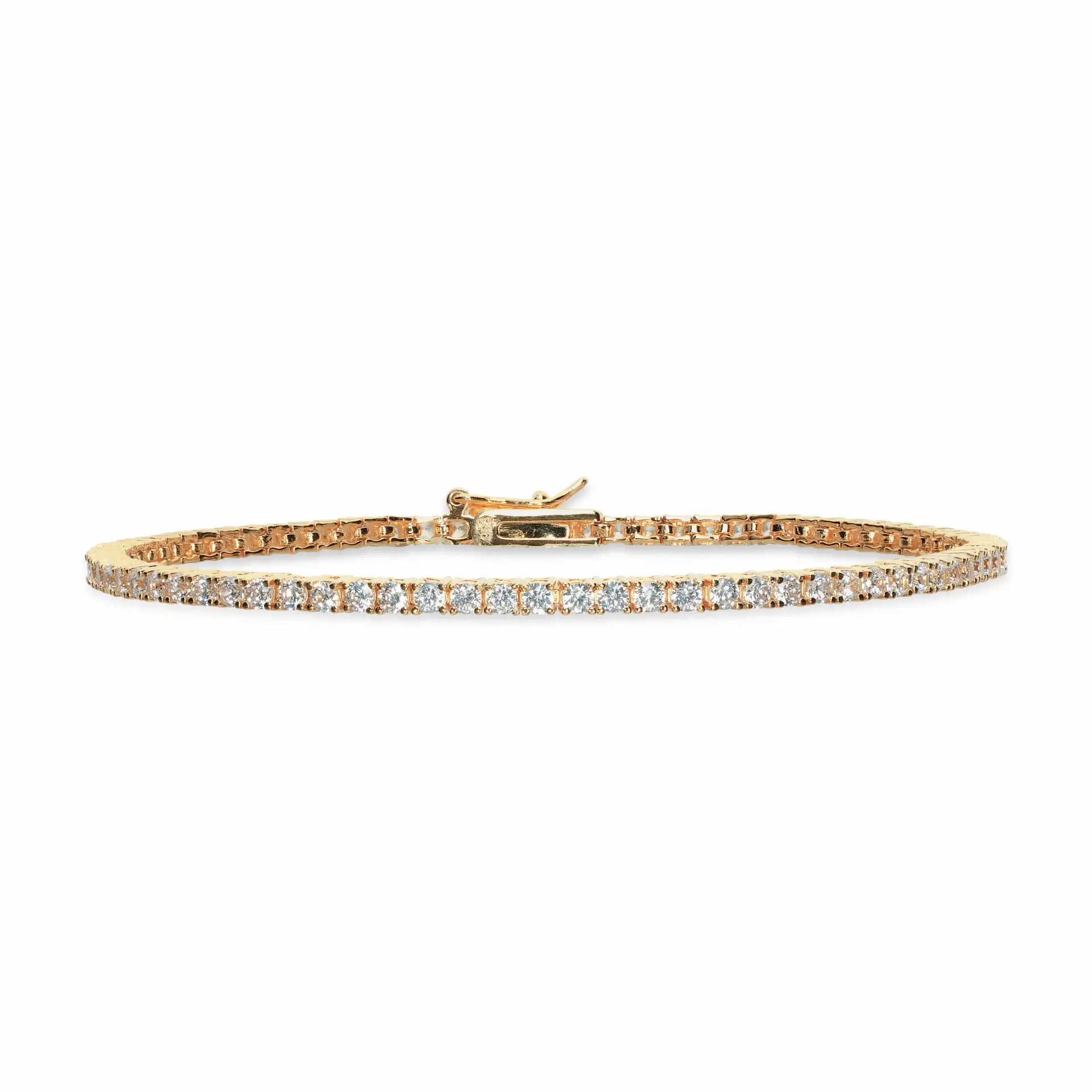 Scrouples Forgyldt Tennis Armbånd 610752 - Scrouples Armbånd  - 1233690186184