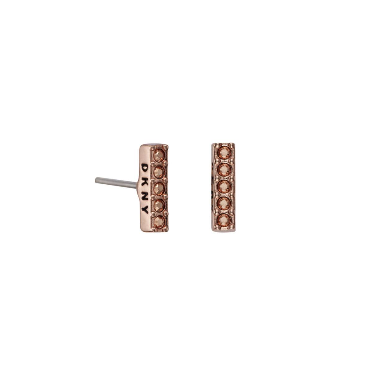 Pink Dkny øreringe Til Kvinder Rustfrit Stål - Dkny Øreringe  - 9009655200897