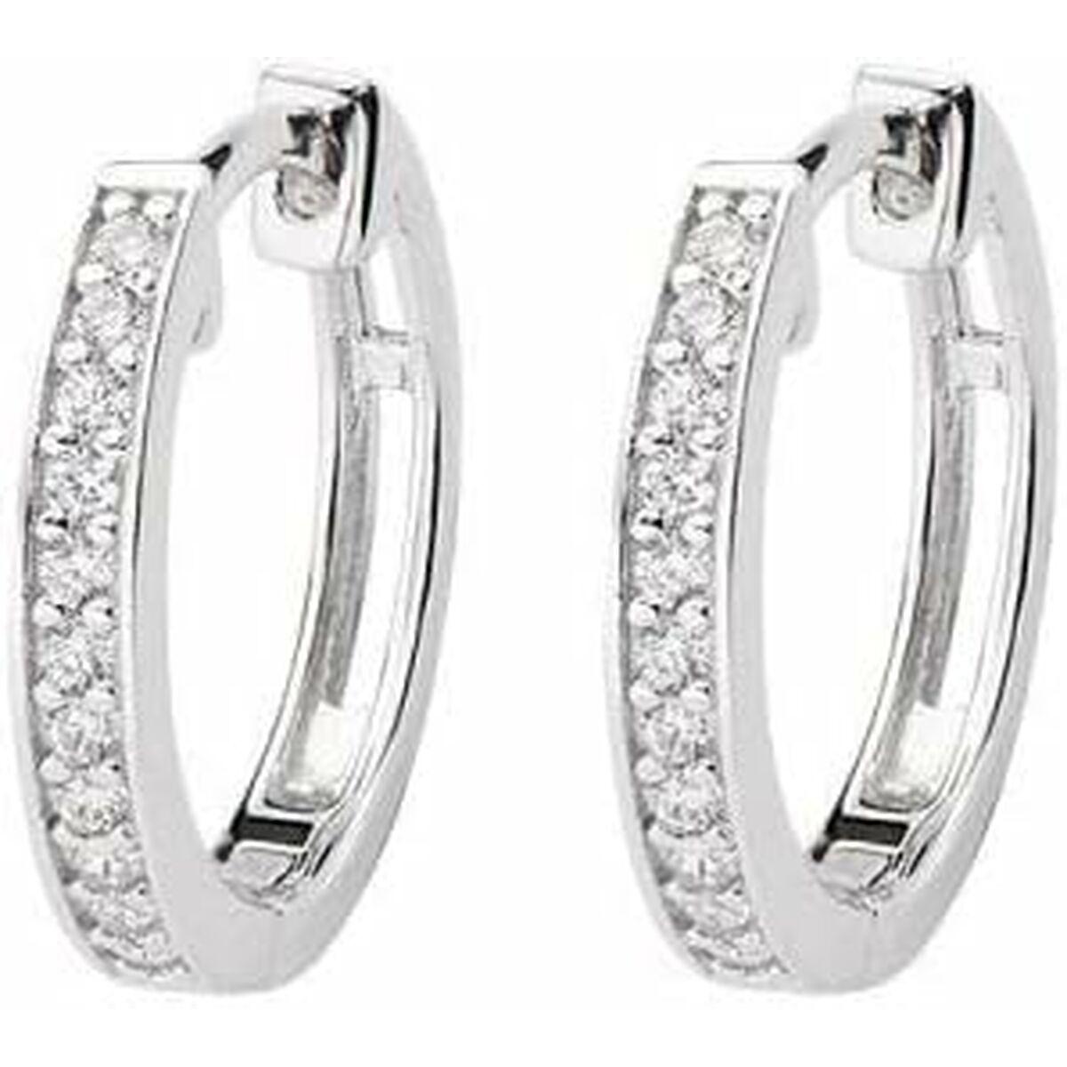 Amen Til Kvinder Ecibbz15 Elegante Hoops Med Sten - Halallujah Øreringe  - 8054719132707