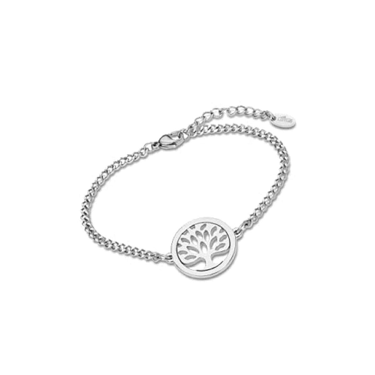 Lotus Armbånd Til Kvinder Ls2193 Sølvfarvet Med Livets Træ - Lotus Armbånd  - 8430622780691