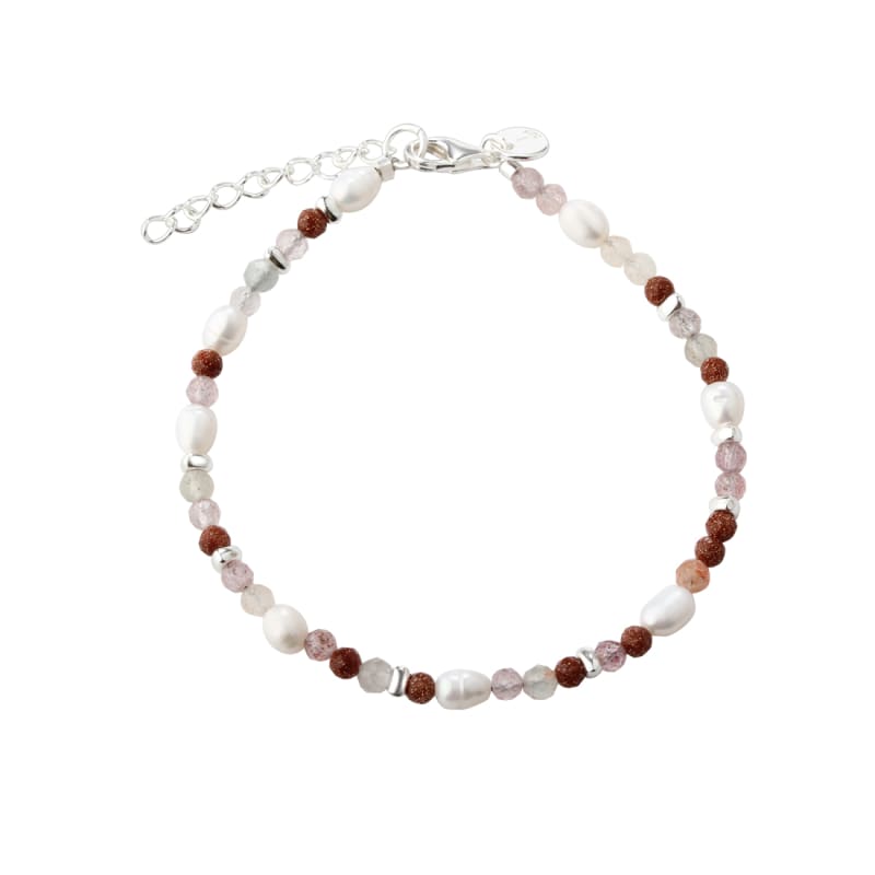 Peachy Bracelet Silver - Aqua Dulce Armbånd  - 5740013862497