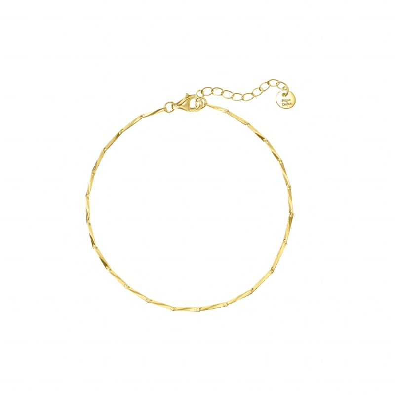 Twisty Bracelet Golden - Aqua Dulce Armbånd  - 5740013862800