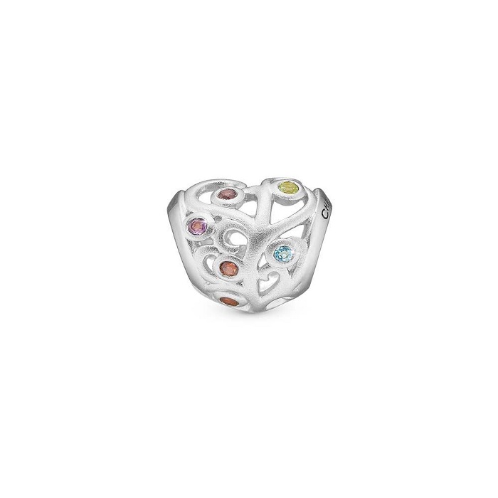 Christina Charm Family Tree Heart - Christina Armbånd
