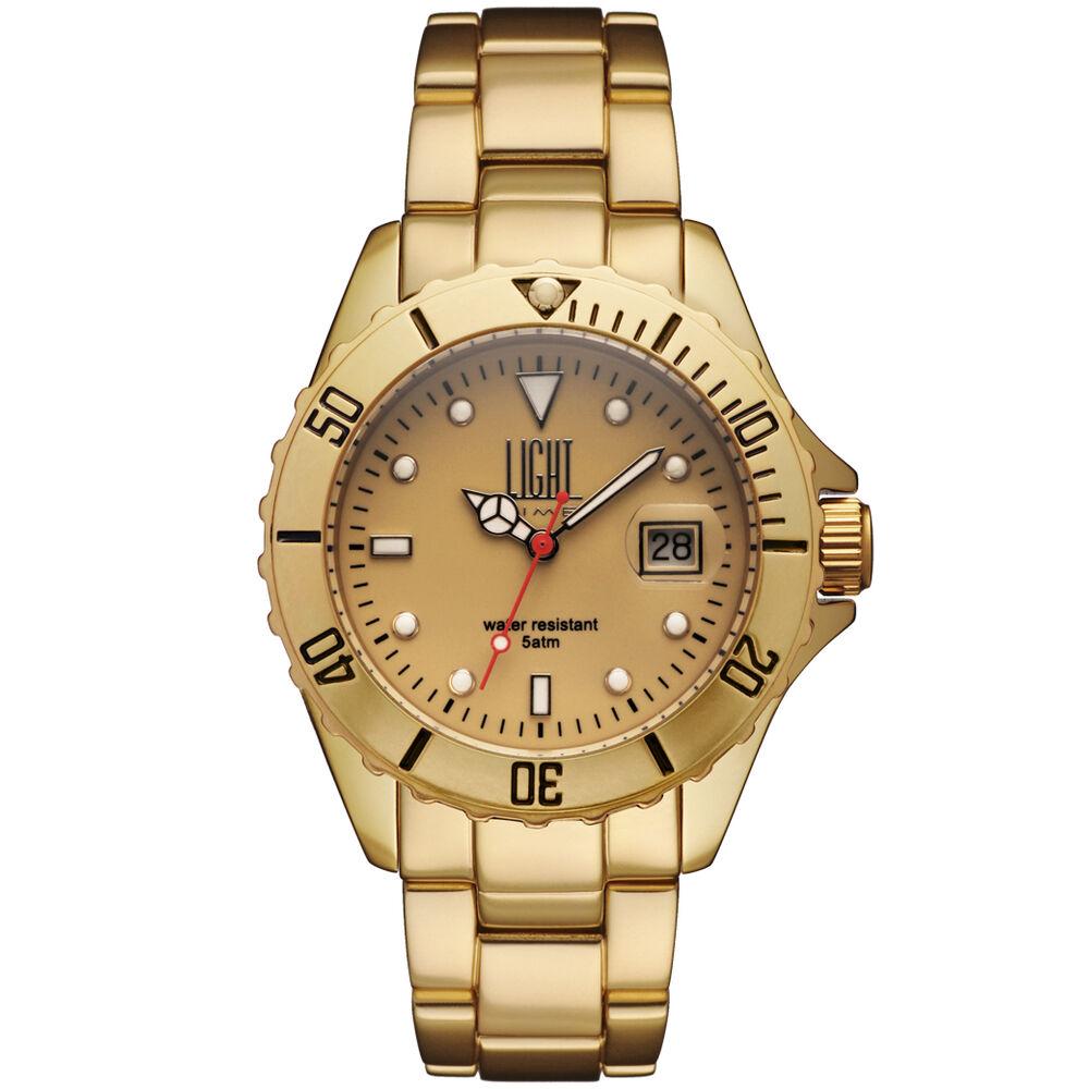 Light Time Herreur Alluminium Metalrem - Light Time Armbånd  - 8054726934318