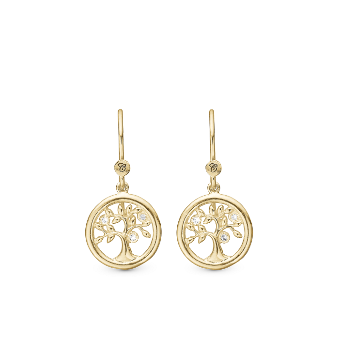 Christina Tree Life 670 G21 - Christina Øreringe