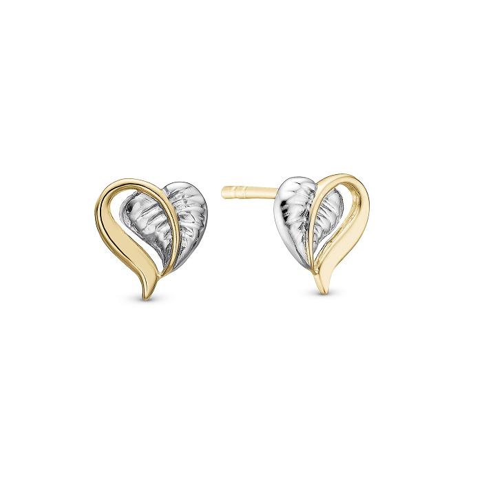 Christina Leaf Love øreringe 671 G86 - Christina Øreringe