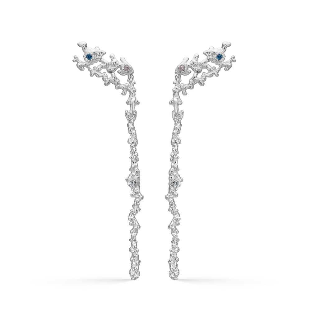 Studio Alpha Genesis Sølv øreringe Med Zirkonia 8117809 - Studio Z Øreringe  - 1233690199146