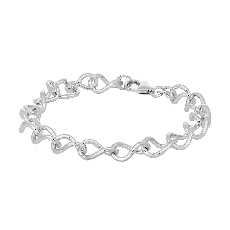 Siersbøl Rhod Sølv Armbånd - Siersbøl Armbånd