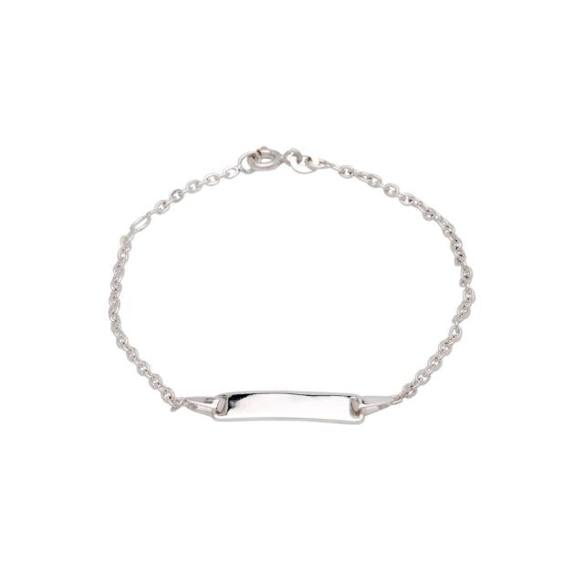 Nordahl Sølv Barne Armbånd Med Plade 80250420900 - Nordahl Armbånd  - 1233690165516