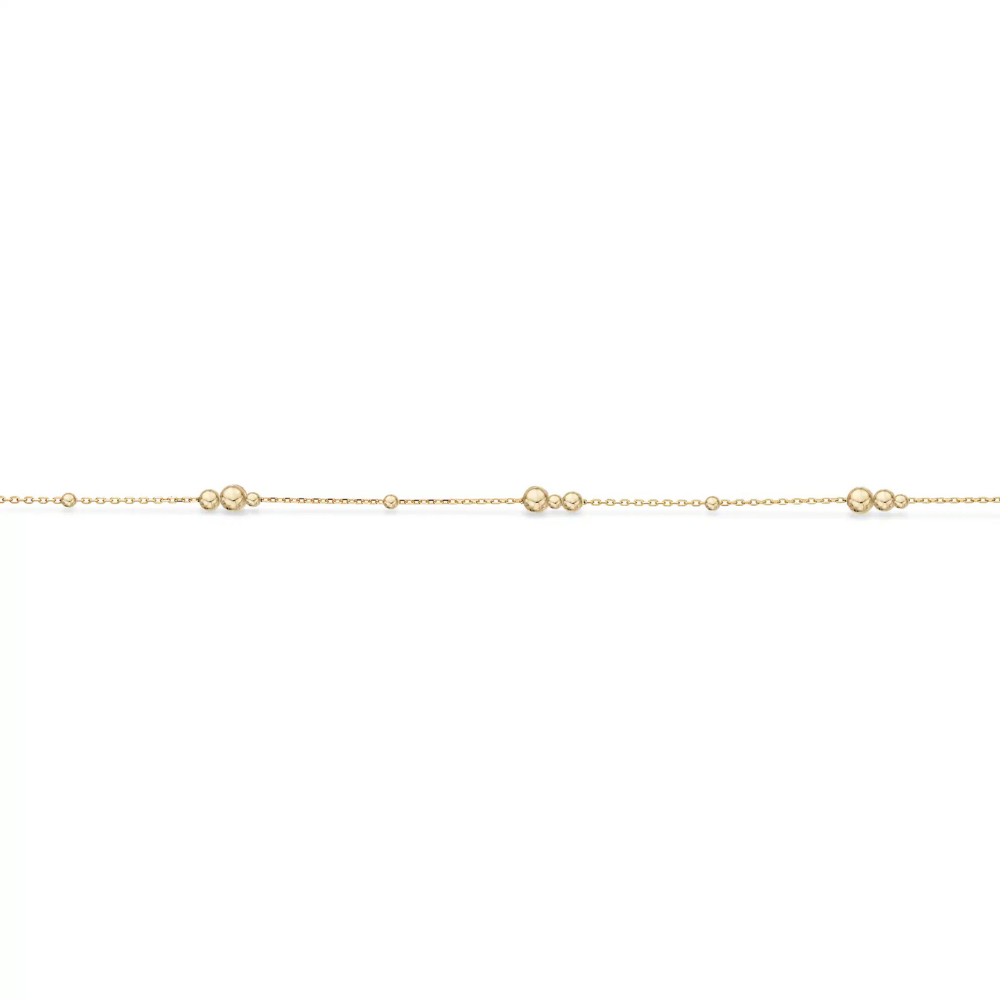 Scrouples Karat Guldarmbånd Med Kugler 34183a - Scrouples Armbånd