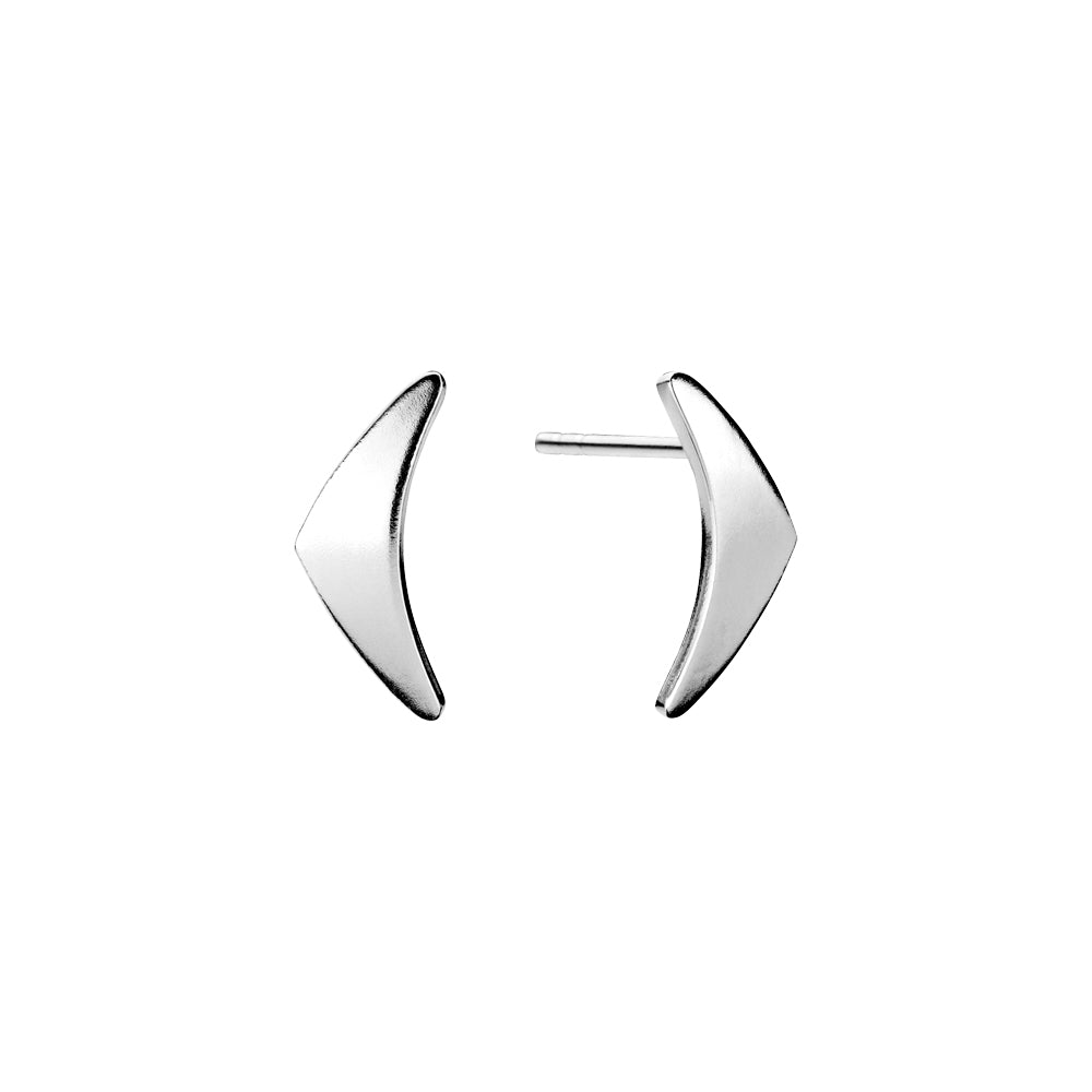 Lund Copenhagen Buet Trekant ørering Sølv 9091008 - Lund Øreringe  - 1233690119618