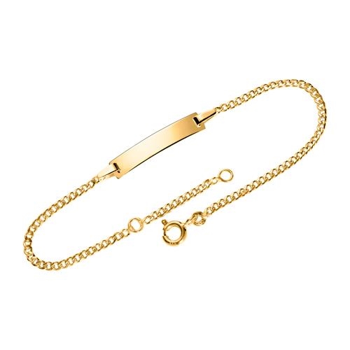 Filigran Armbånd Guld Fra Eller Mulighed For Gravering - Armbånd