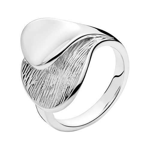 Rustik Ring Sølv - Fingerringe