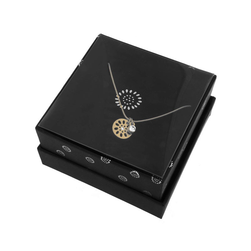 Daisy Guldbelagt Halskæde Med Vedhæng - Halskæder