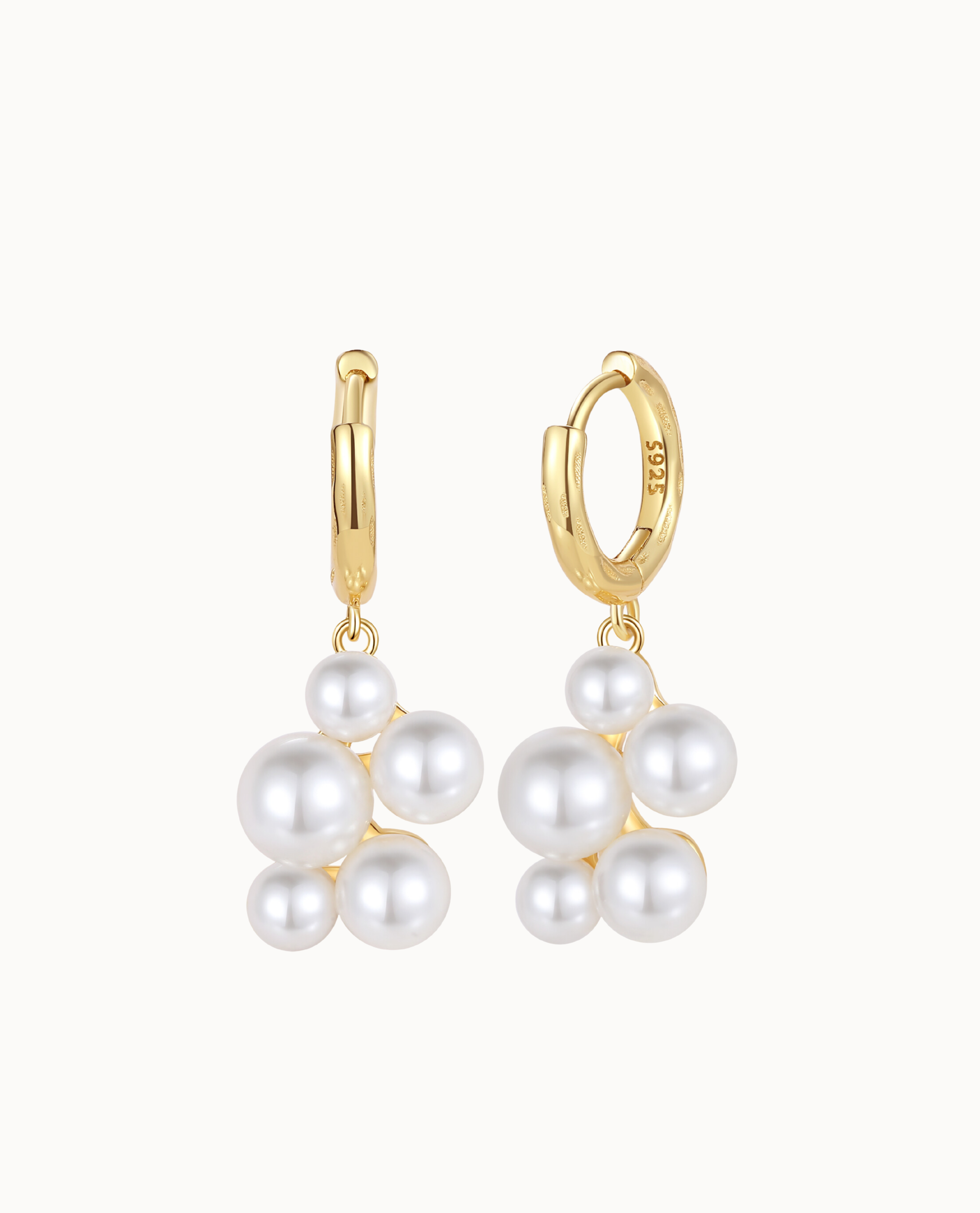 Aella Earrings Forgyldt - Nava Copenhagen Øreringe  - 05715461004997