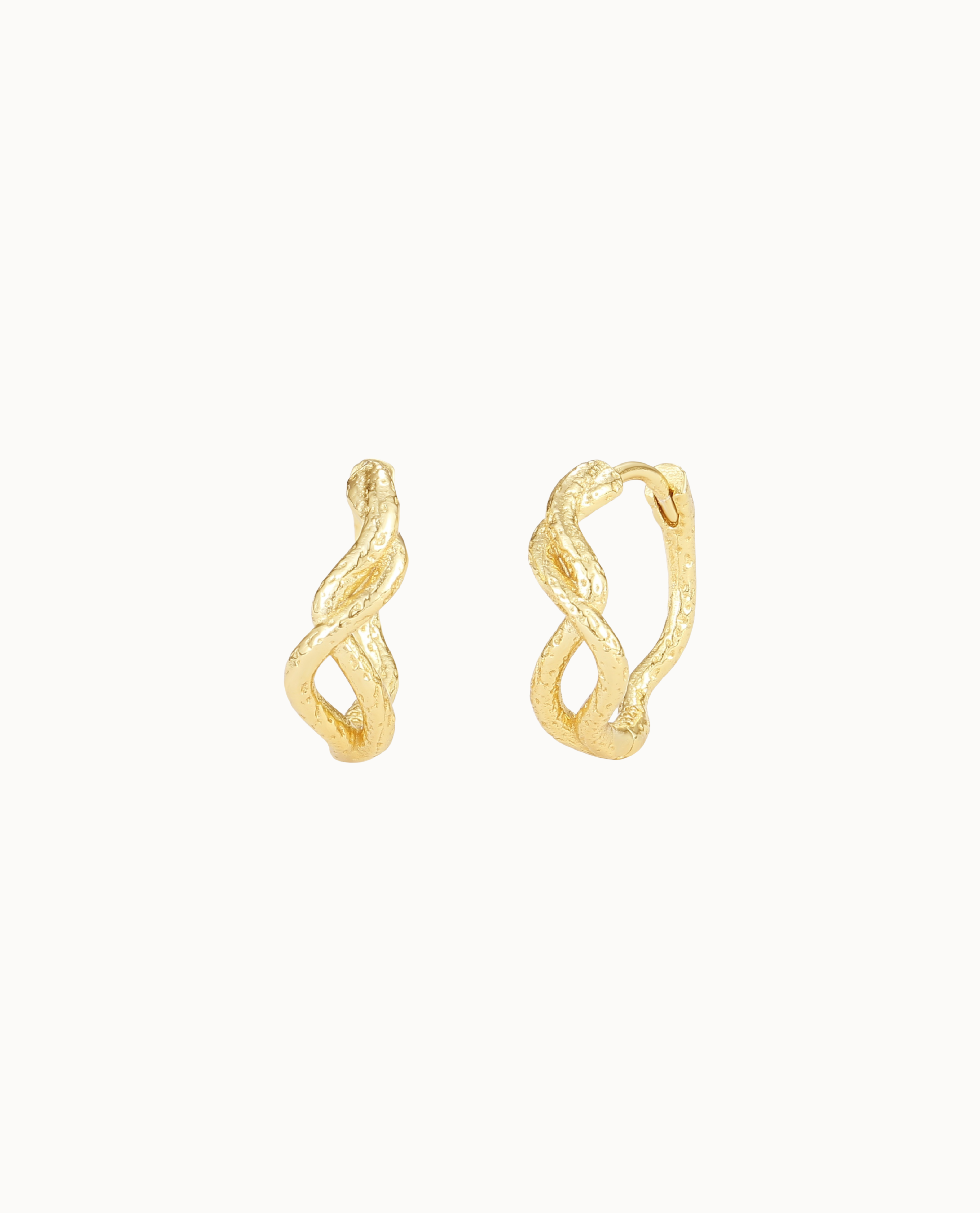 Ahi Earrings Forgyldt - Nava Copenhagen Øreringe  - 5715461008445