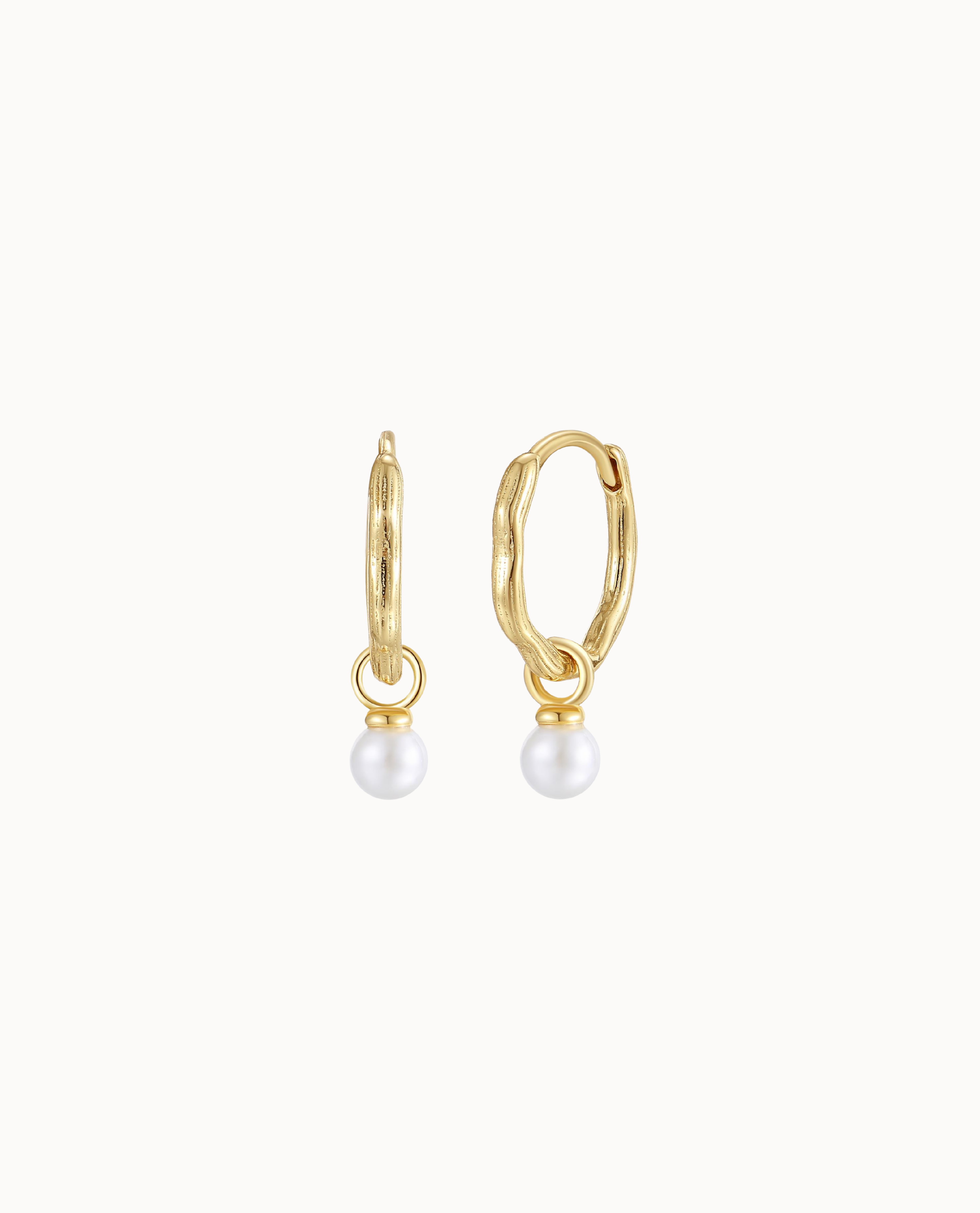 Alora Earrings Forgyldt - Nava Copenhagen Øreringe  - 5715461007820