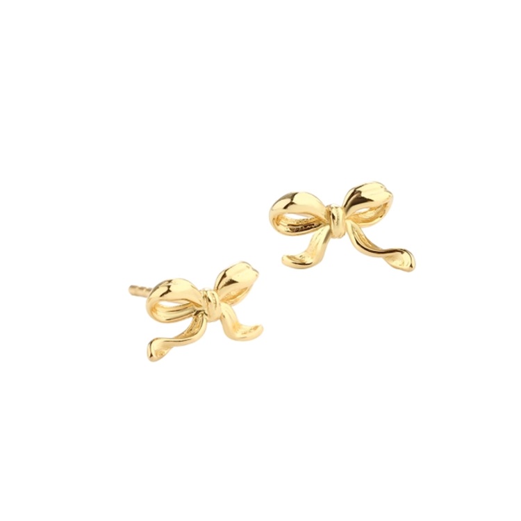 Aqua Dulce øreringe Curve Bow 5875 - Aqua Dulce Øreringe
