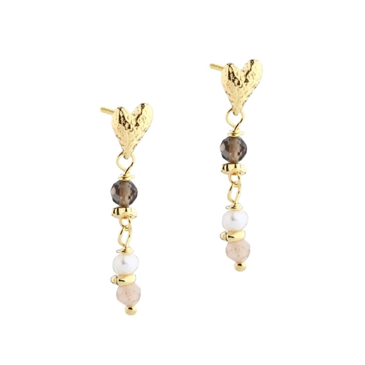 Aqua Dulce øreringe Love Long 5930 - Aqua Dulce Øreringe