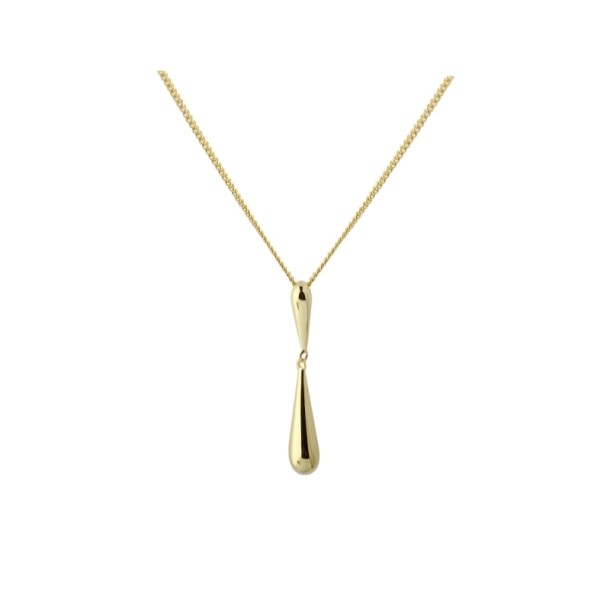 Aqua Dulce Halskæde Shiny Drop 6182 - Aqua Dulce Halskæder