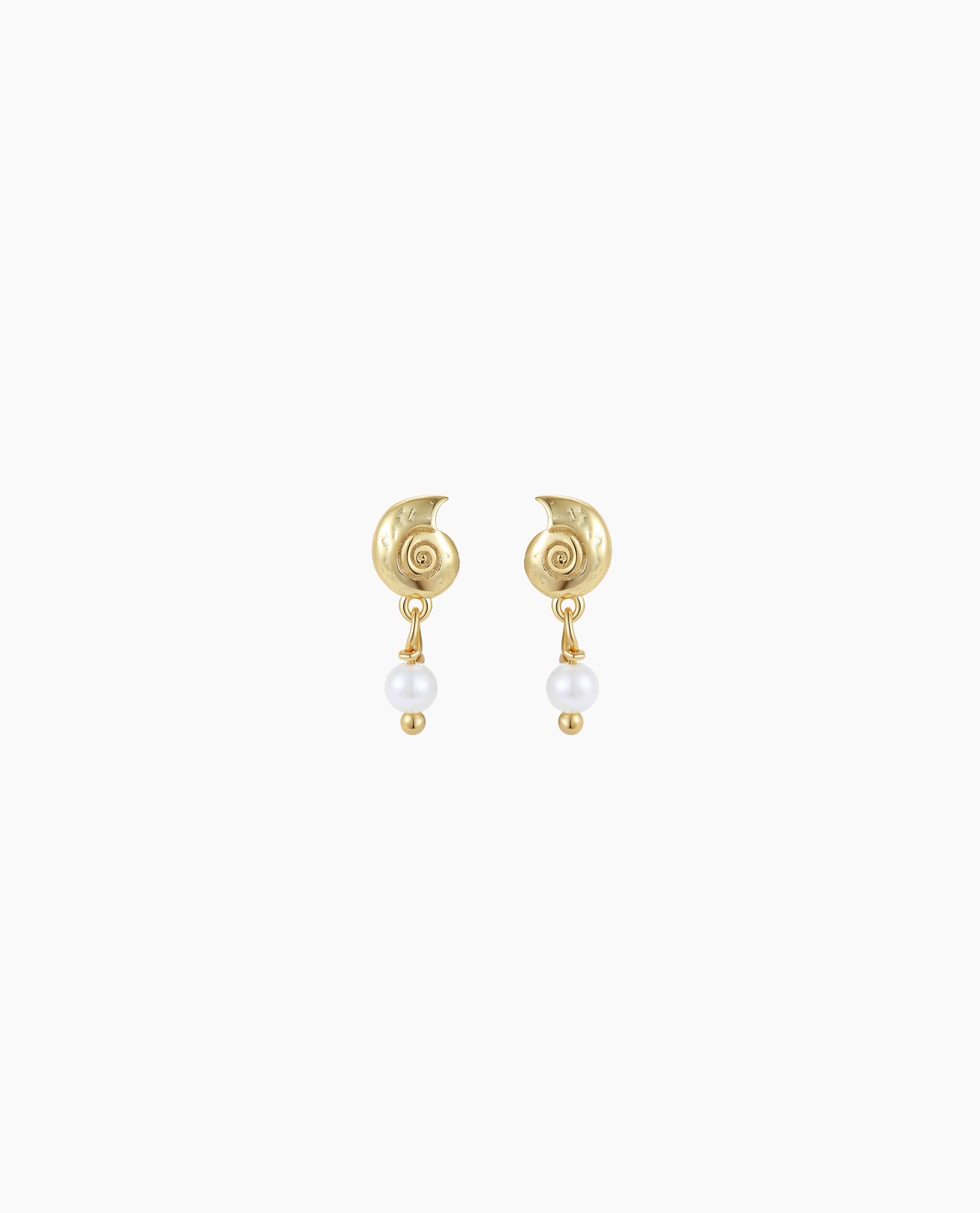 Aruba Earrings Forgyldt - Nava Copenhagen Øreringe  - 5715461010363