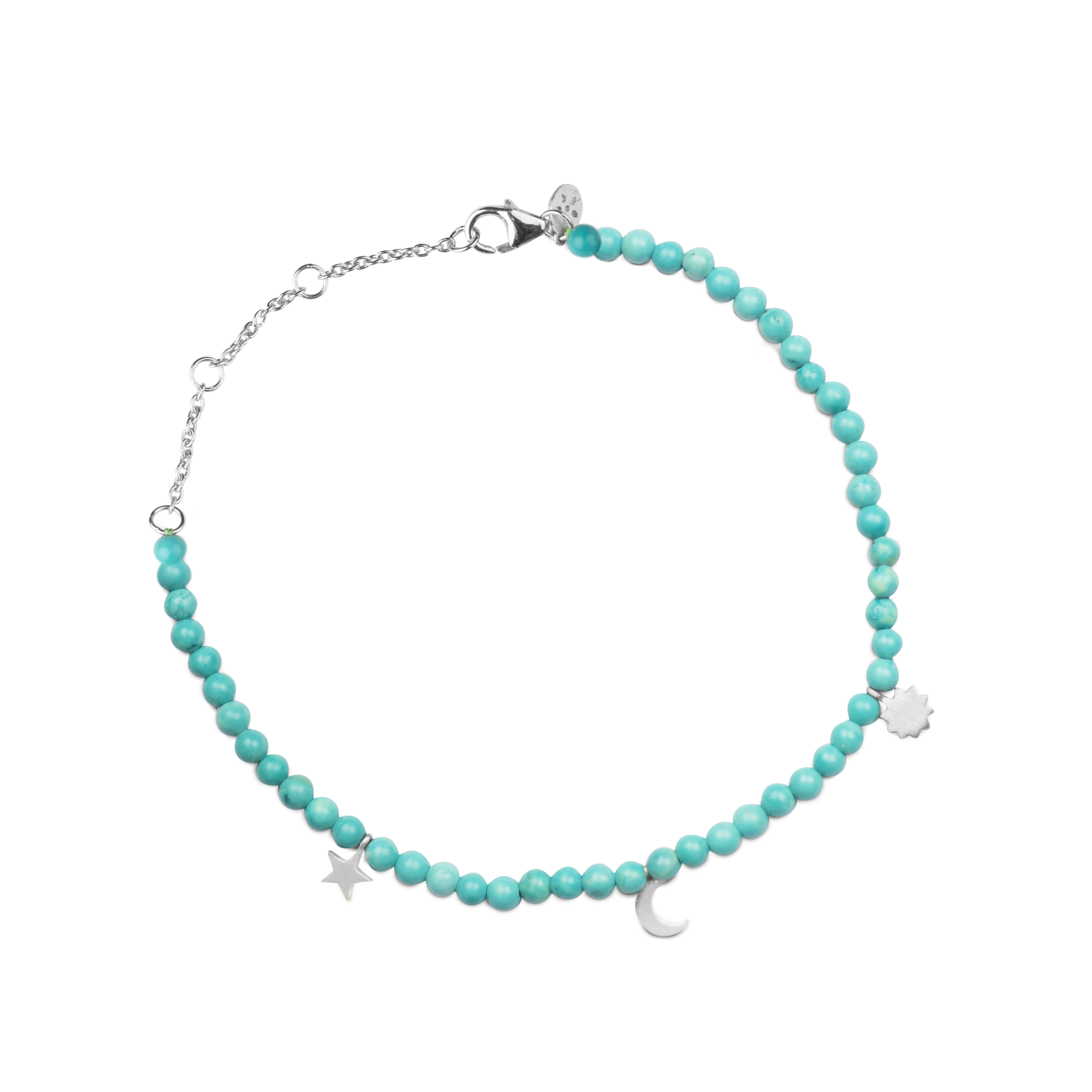 Bybiehl Below The Sky Armbånd Sølv Med Turkis 4403t - Bybiehl Armbånd  - 1233690167350