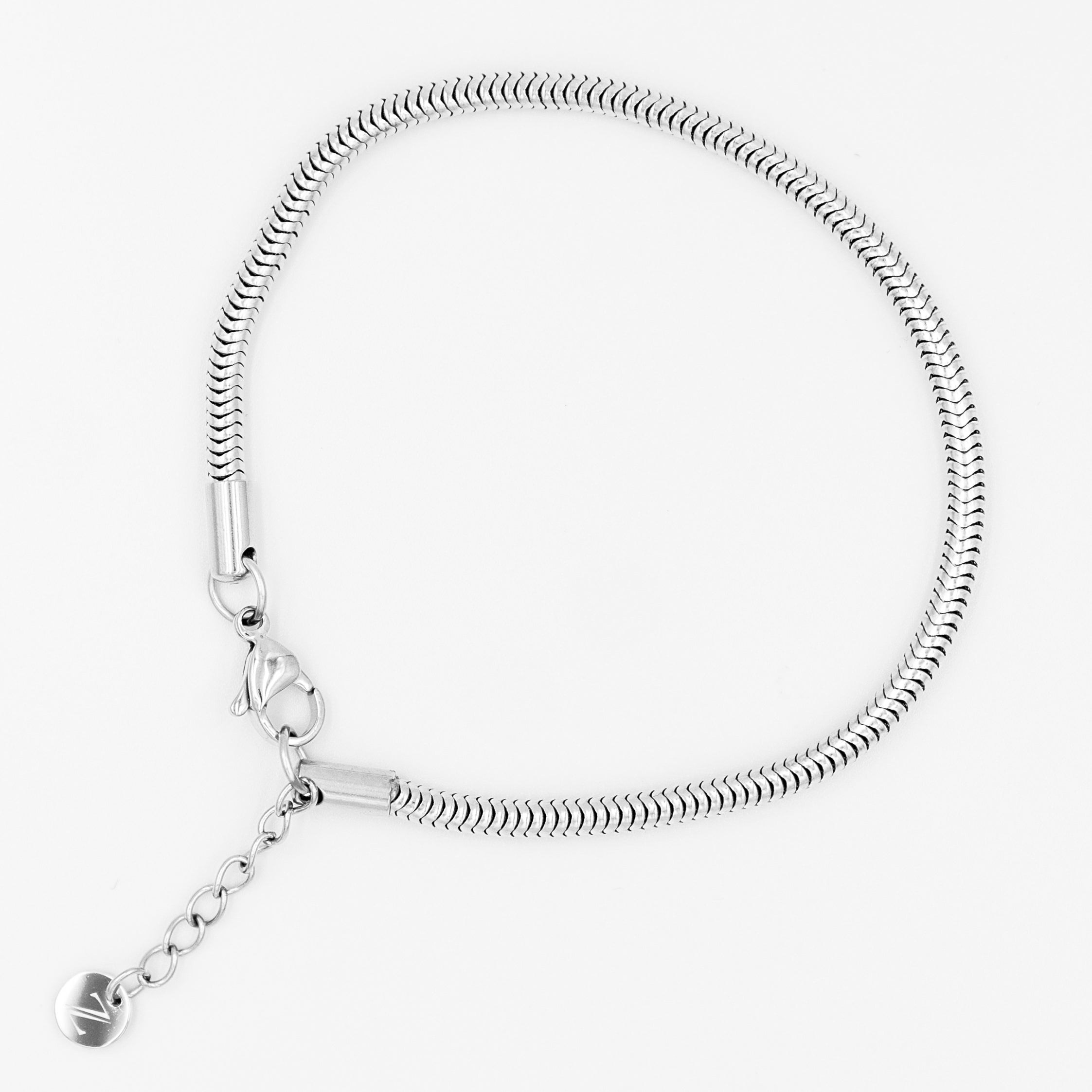 Sølv Catena Snake Chain Armbånd - Zarge Jewelry Armbånd