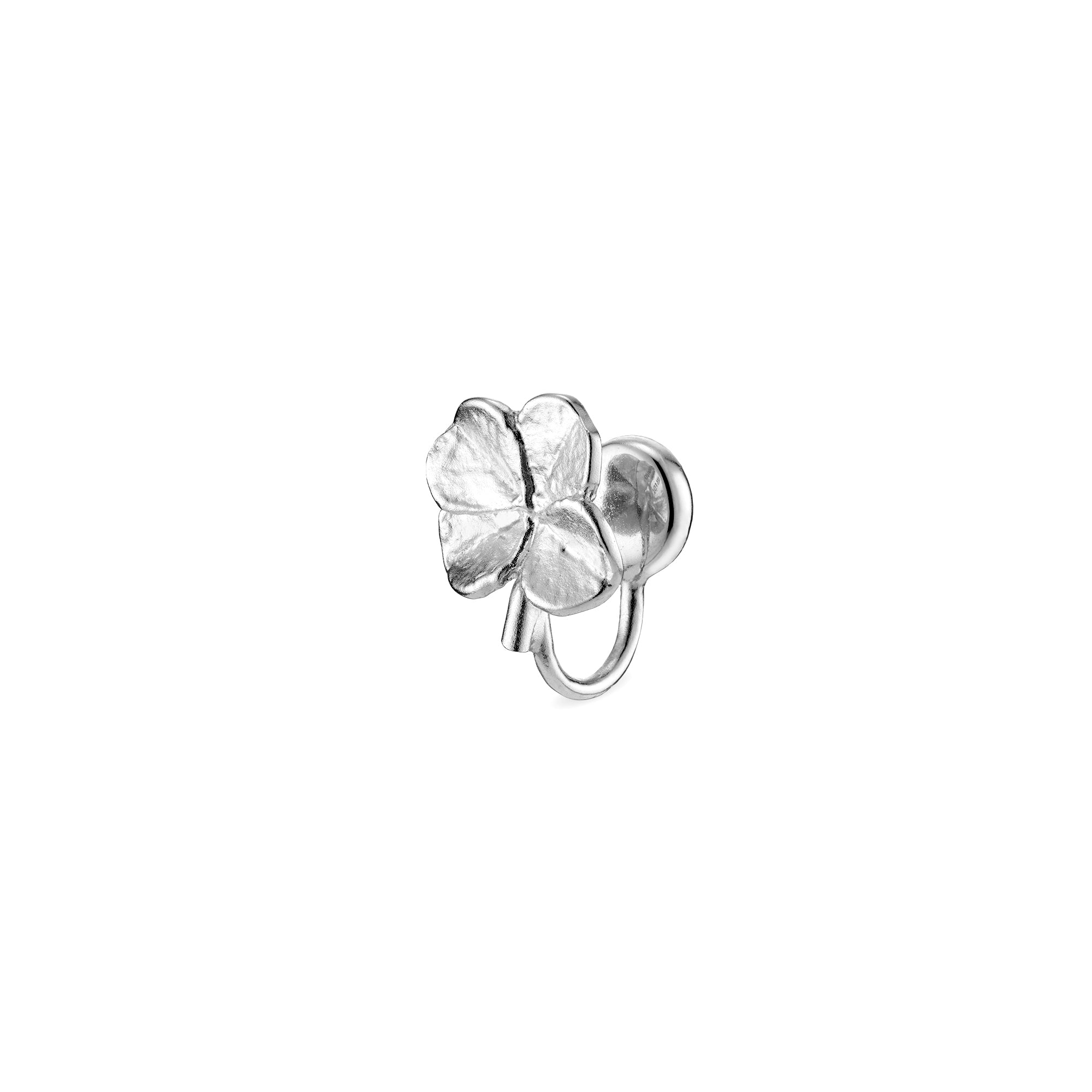 Flora Danica Firkløver Earcuff Sterling Sølv Flc Eacu - Flora Danica Øreringe  - 1233690222653