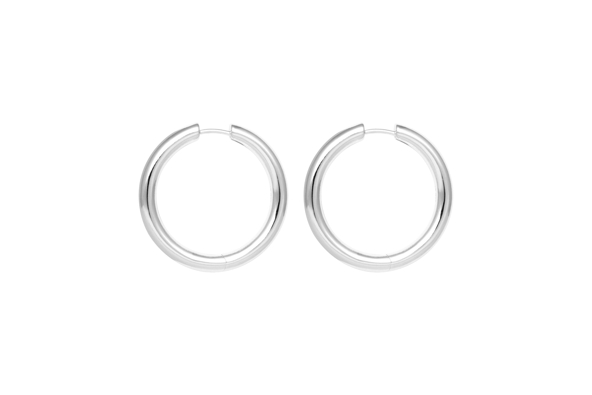 Sølv Tess Earring Silver - Ix Studios Øreringe  - 5714534024856