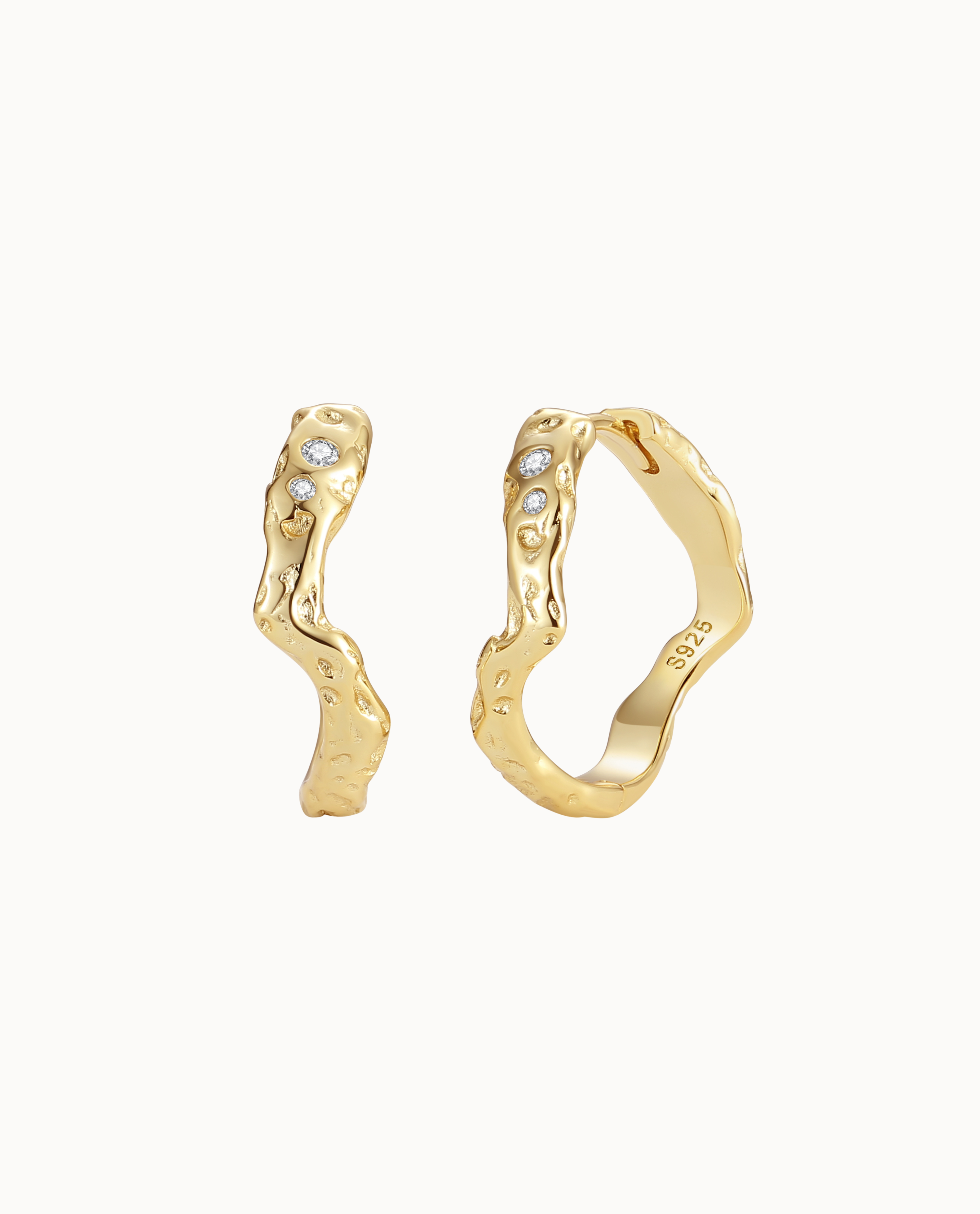 Elei Earrings Forgyldt - Nava Copenhagen Øreringe  - 5715461010196
