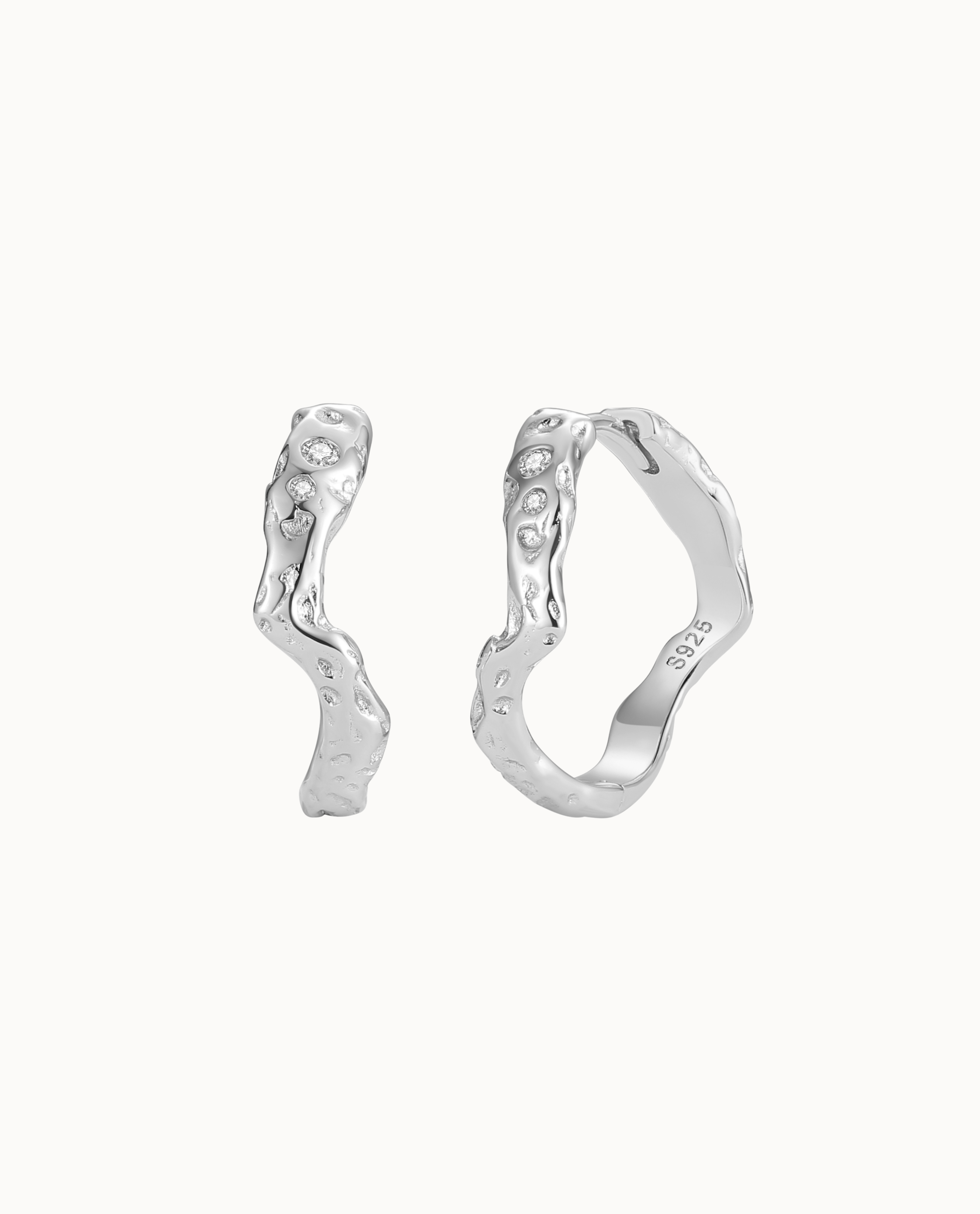 Elei Earrings Sølv - Nava Copenhagen Øreringe  - 5715461010202