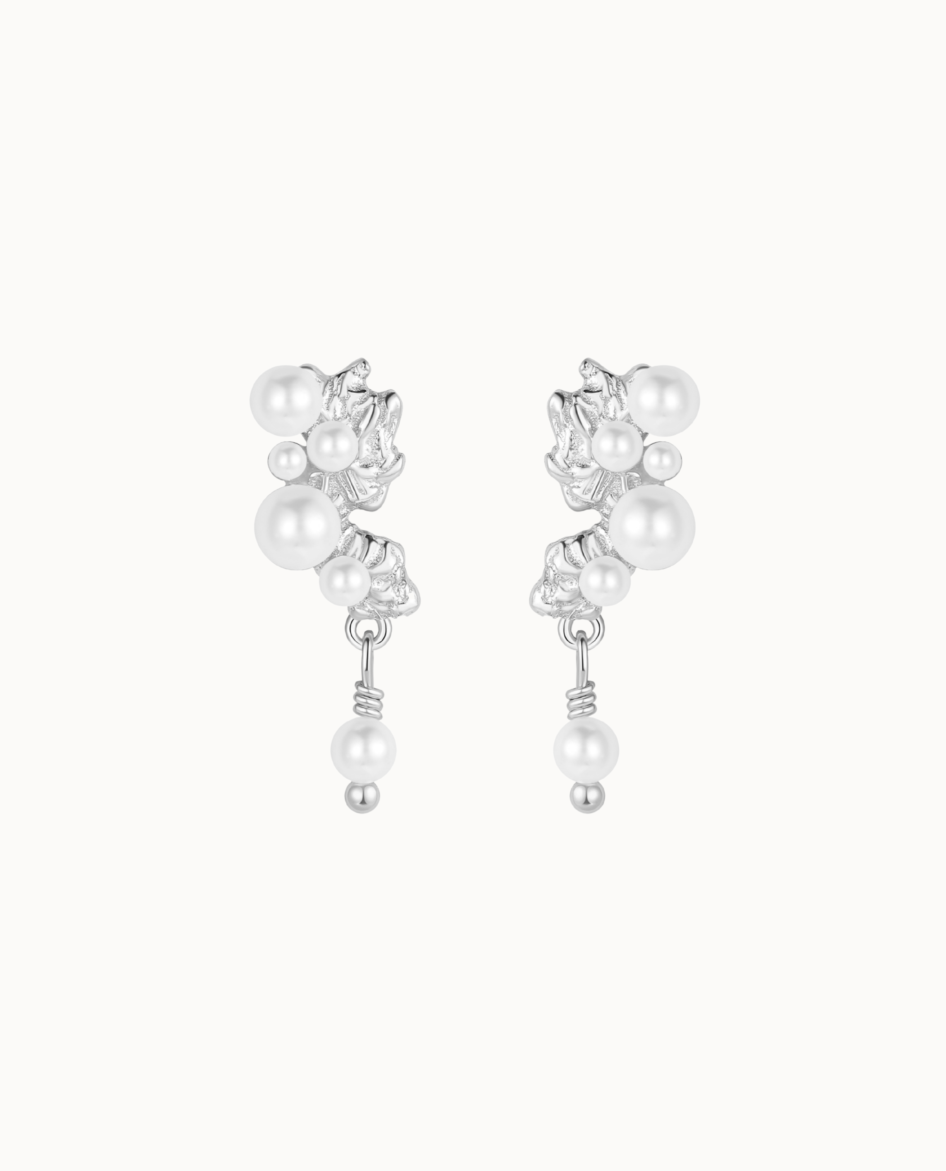 Fei Earrings Sølv - Nava Copenhagen Øreringe  - 05715461007158