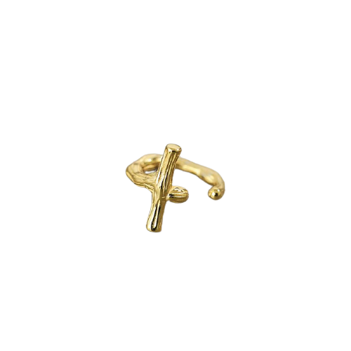 Bala Ear Cuff Forgyldt Sølv Stk - Øreringe