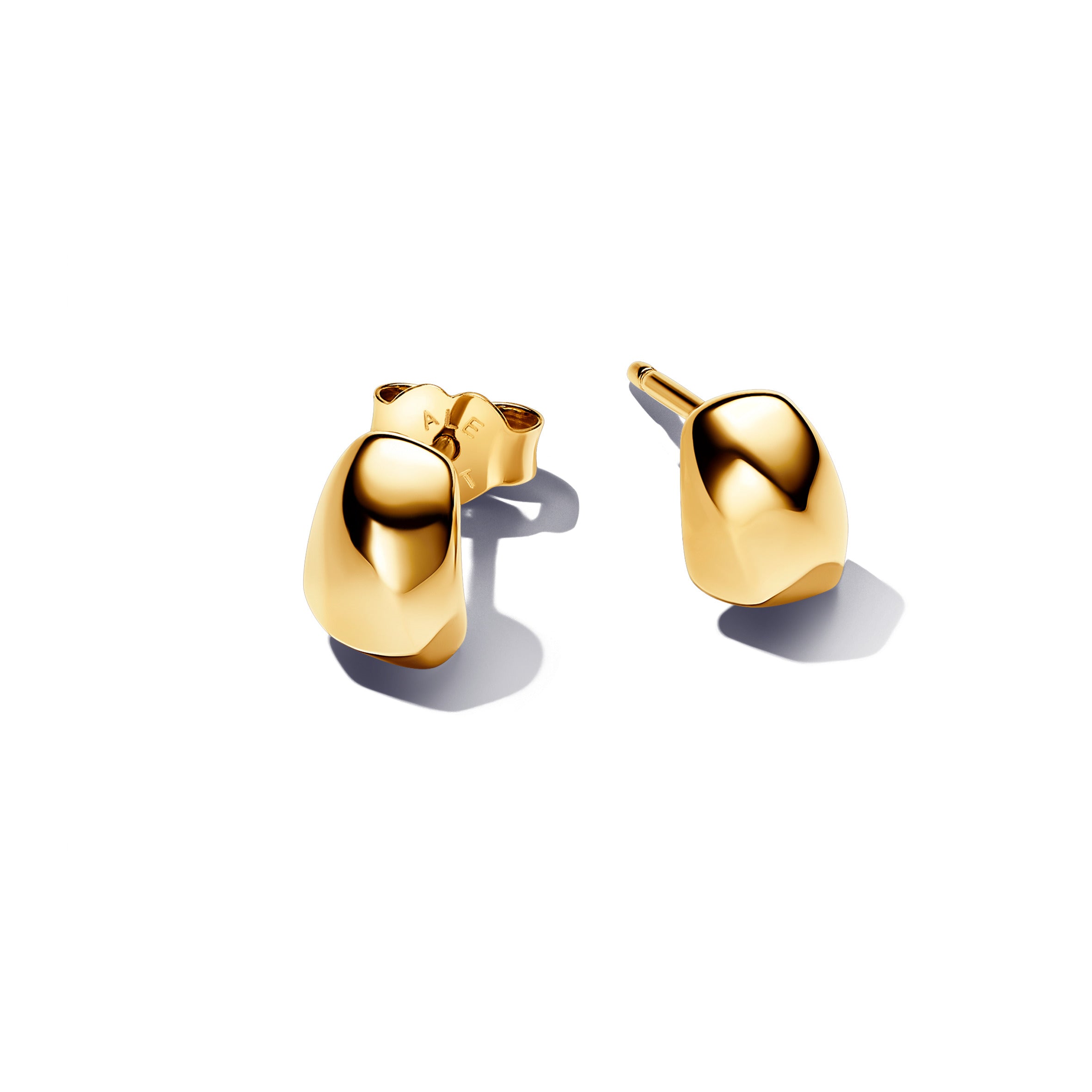 Pandora Essence 14kt Forgyldte ørestikker Organisk Former 263298c00 - Pandora Øreringe - 1233690231624