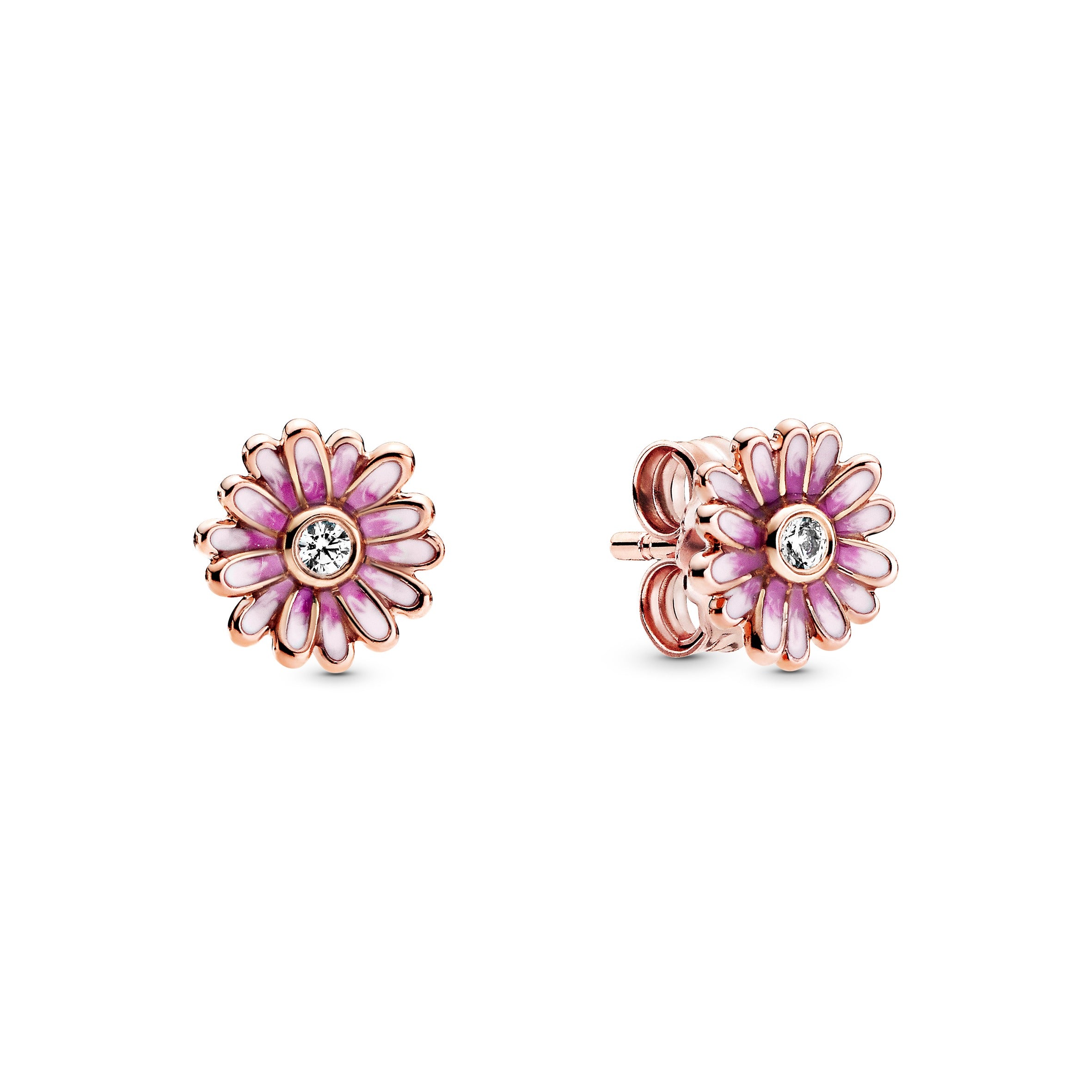 Pink Pandora Marguerit ørestik Med Zirkonia 288773c01 - Pandora Øreringe  - 1233690106571