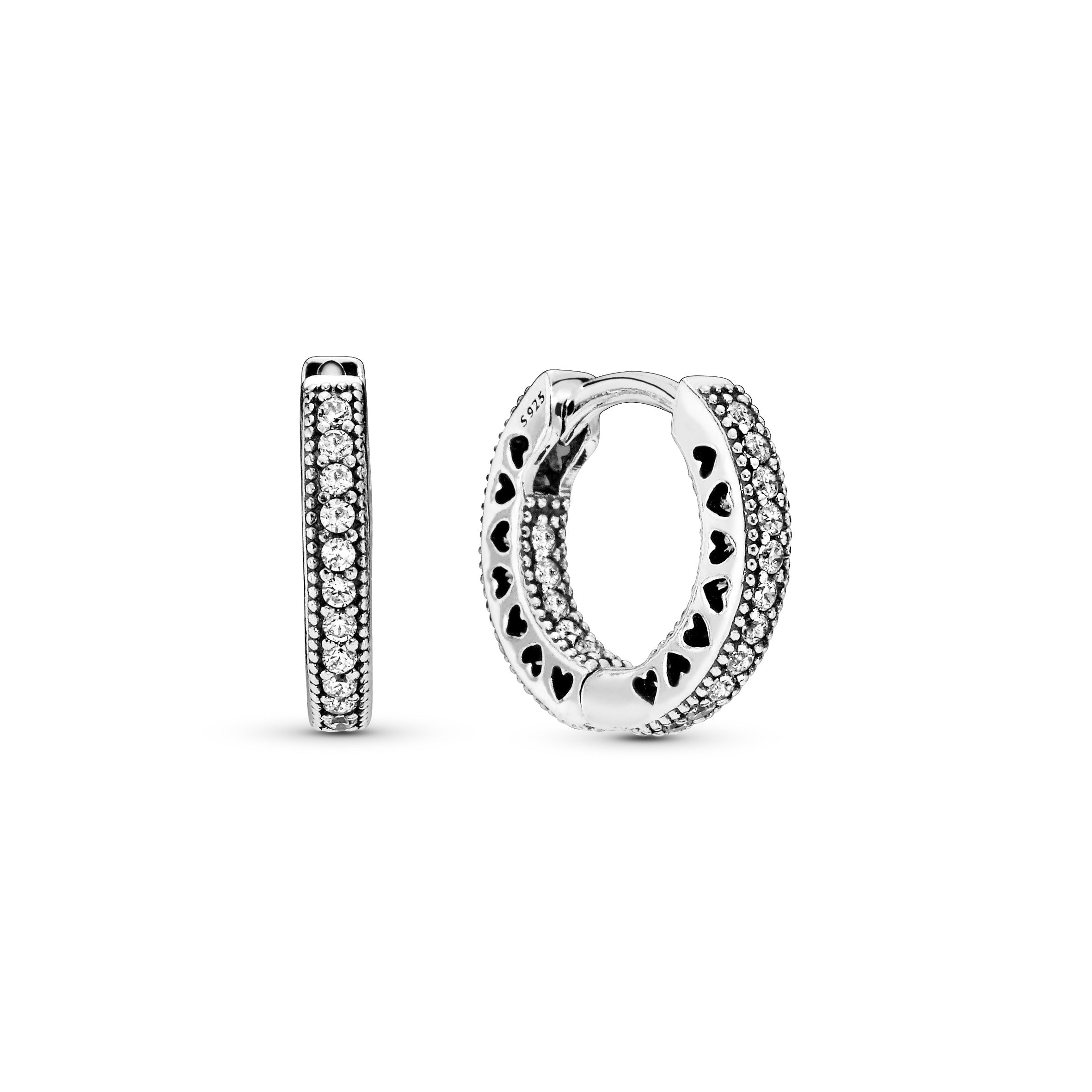 Pandora Sølv Creoler Med Zikoner 296317cz - Pandora Øreringe - 1233690017952