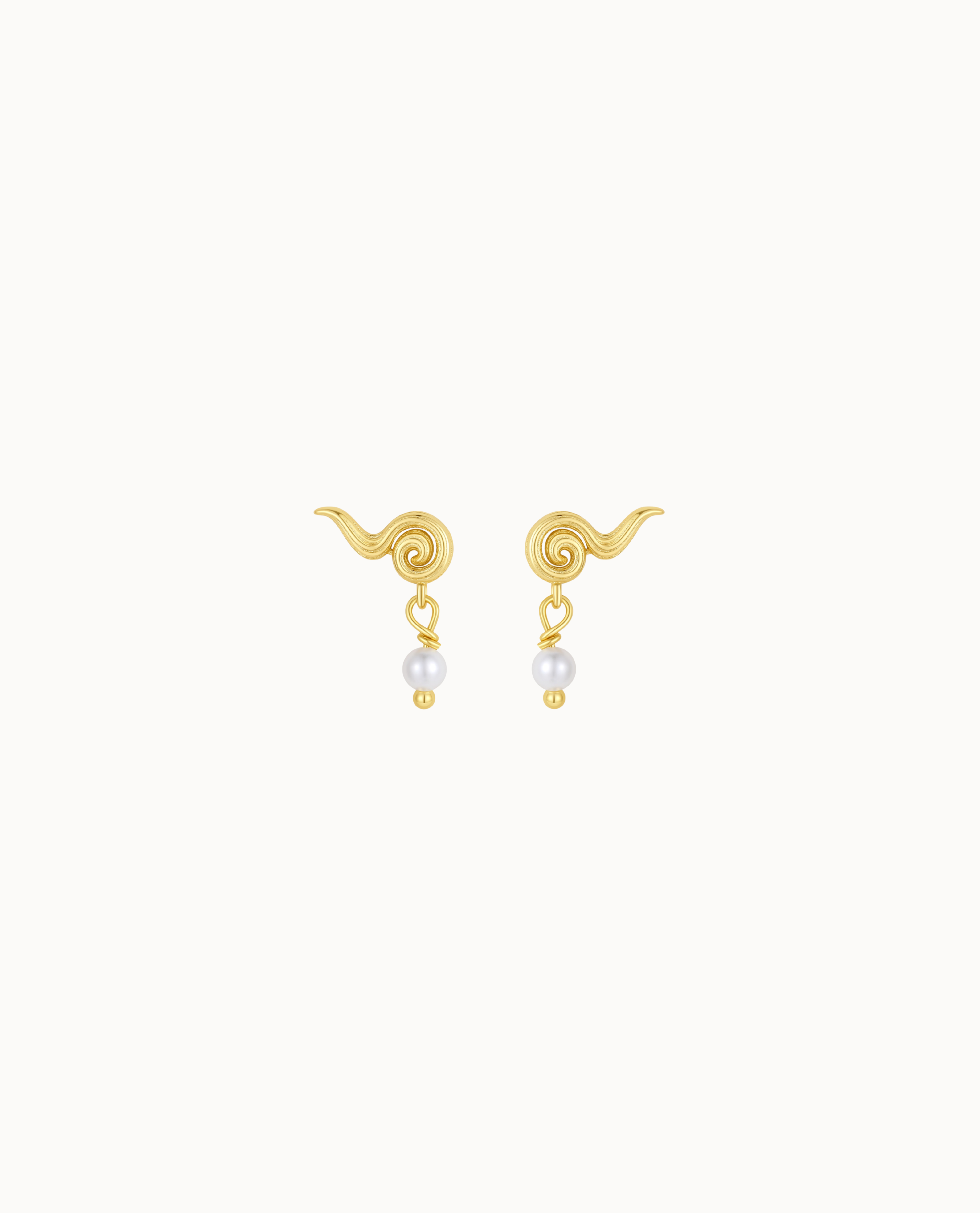 Hayal Earrings Forgyldt - Nava Copenhagen Øreringe  - 5715461007684