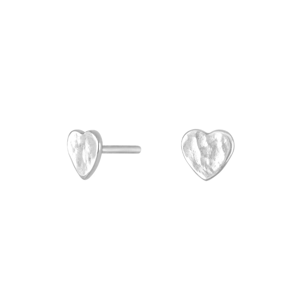 Nordahl Hjerte ørestikker Sterling Sølv 30257430900 - Nordahl Øreringe