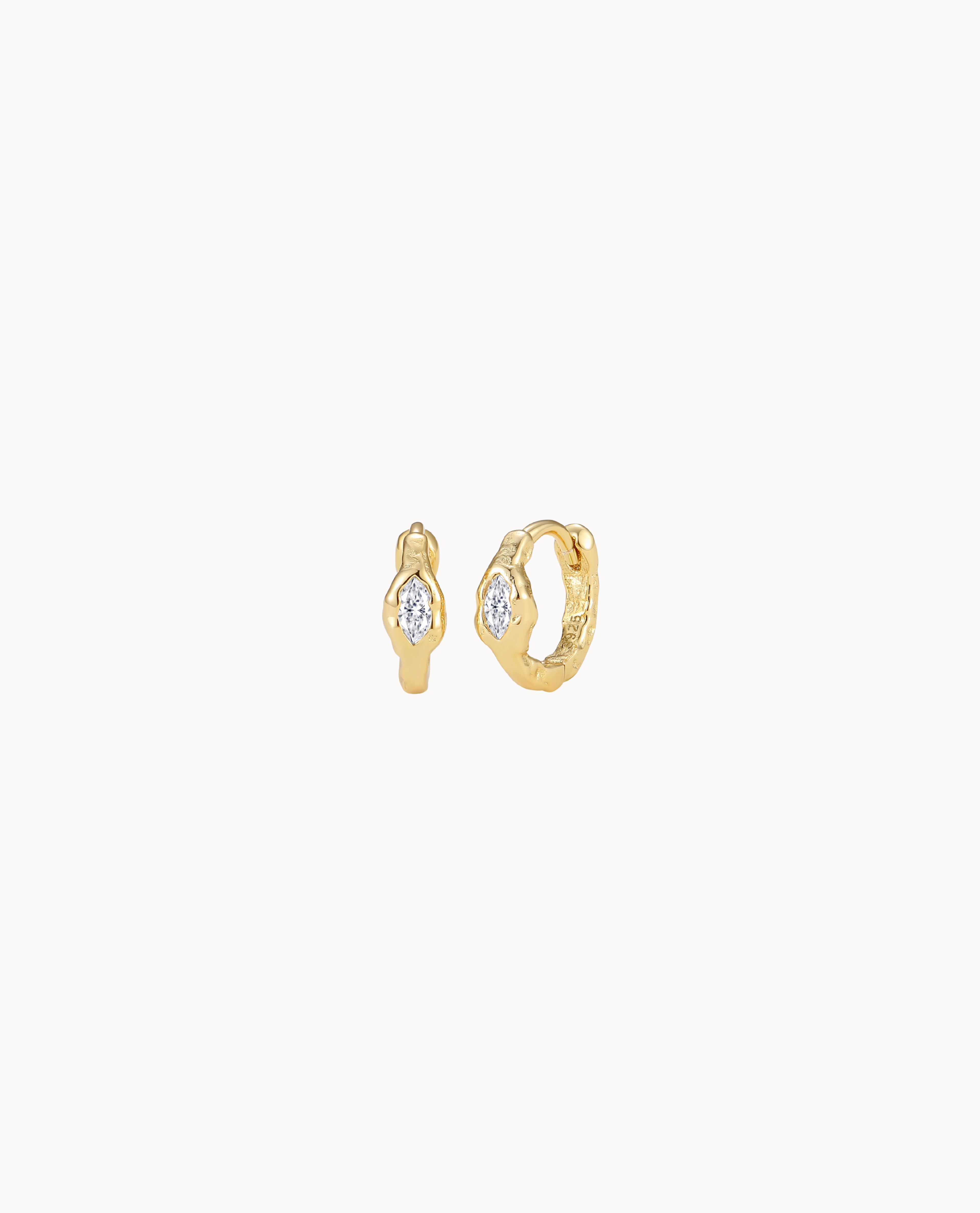 Horus Earrings Forgyldt - Nava Copenhagen Øreringe  - 5715461009787