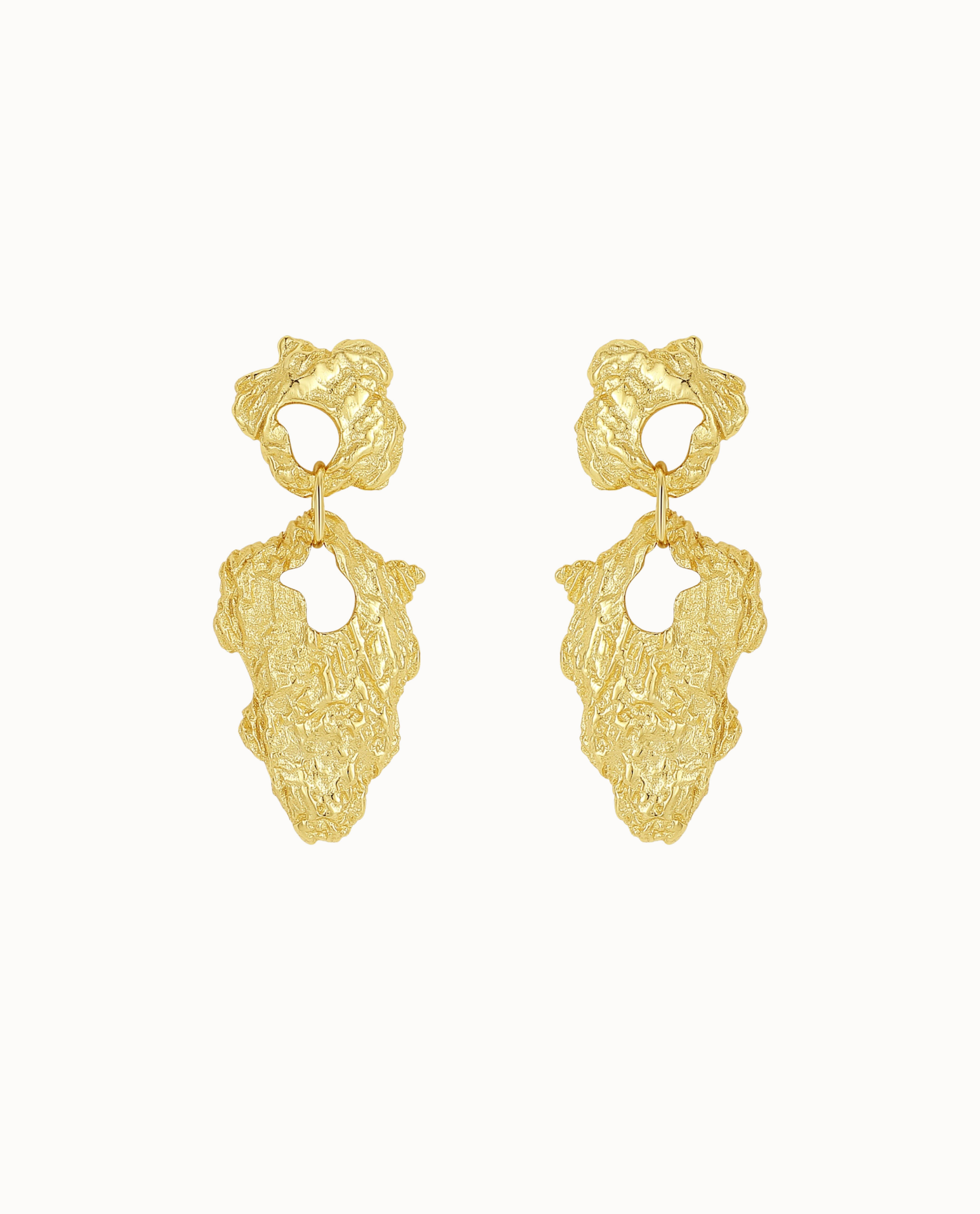 India Earrings Forgyldt - Nava Copenhagen Øreringe  - 05715461006779