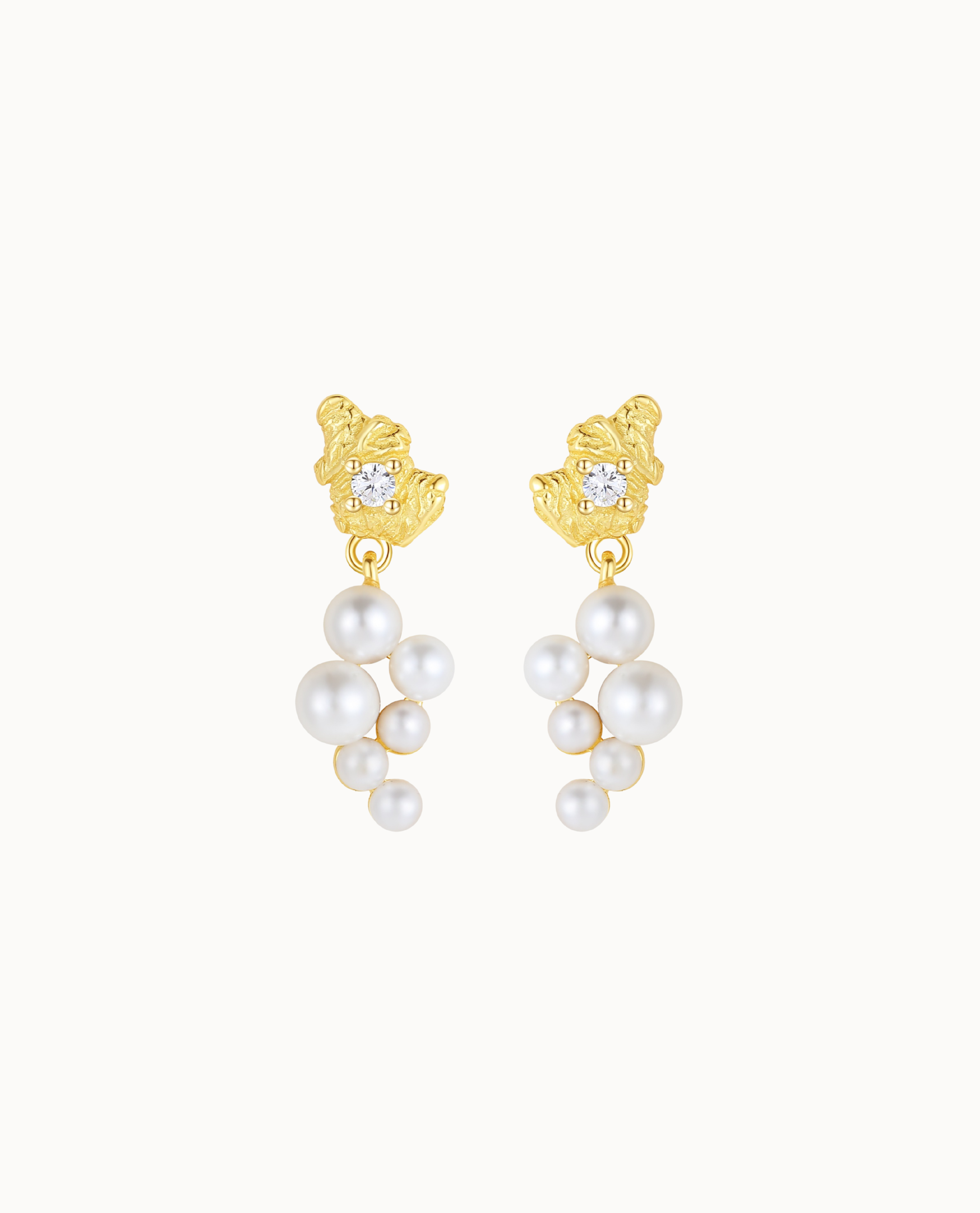 Innes Earrings Forgyldt - Nava Copenhagen Øreringe  - 05715461006892