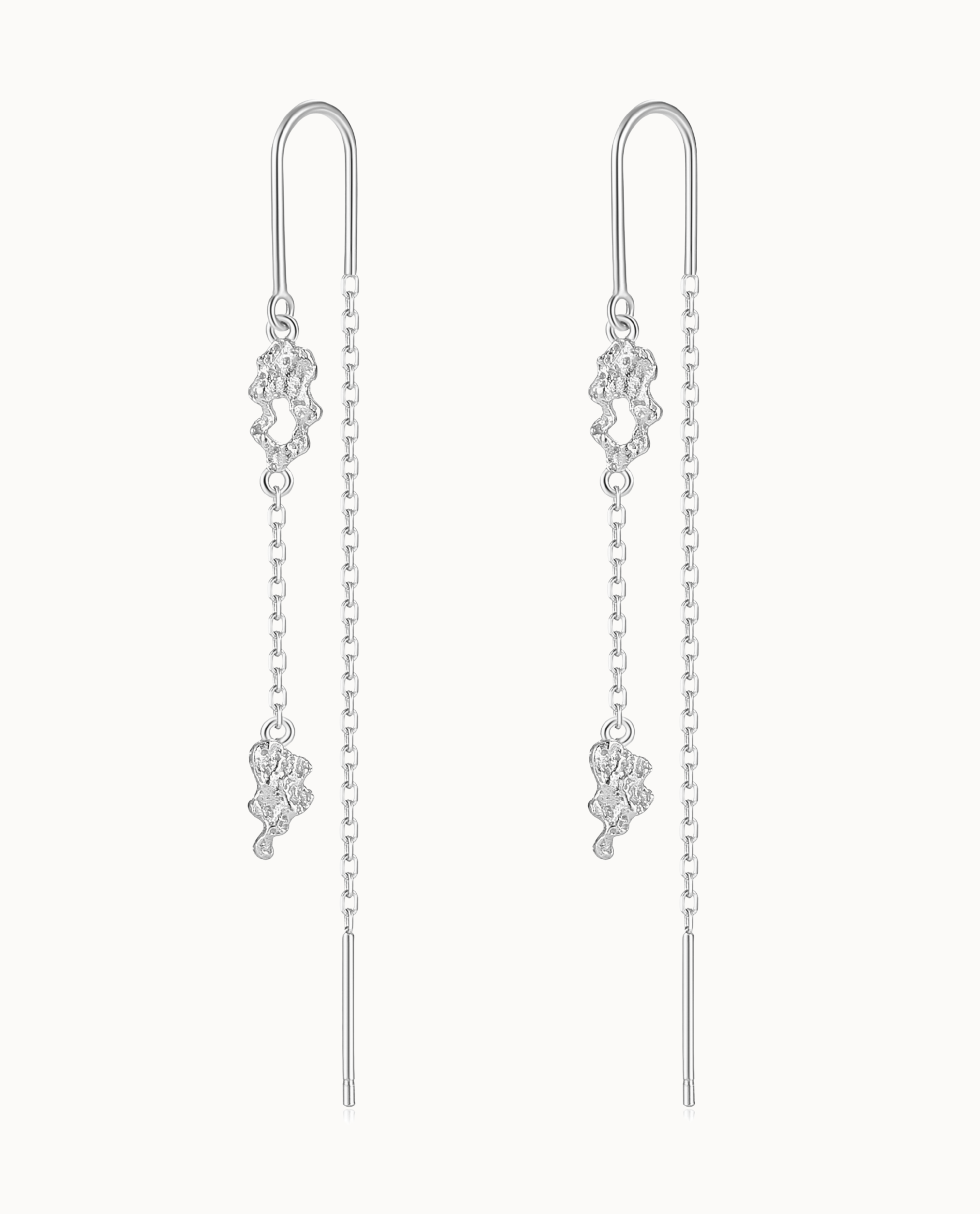 Kaliya Earrings Sølv - Nava Copenhagen Øreringe  - 5715461008971