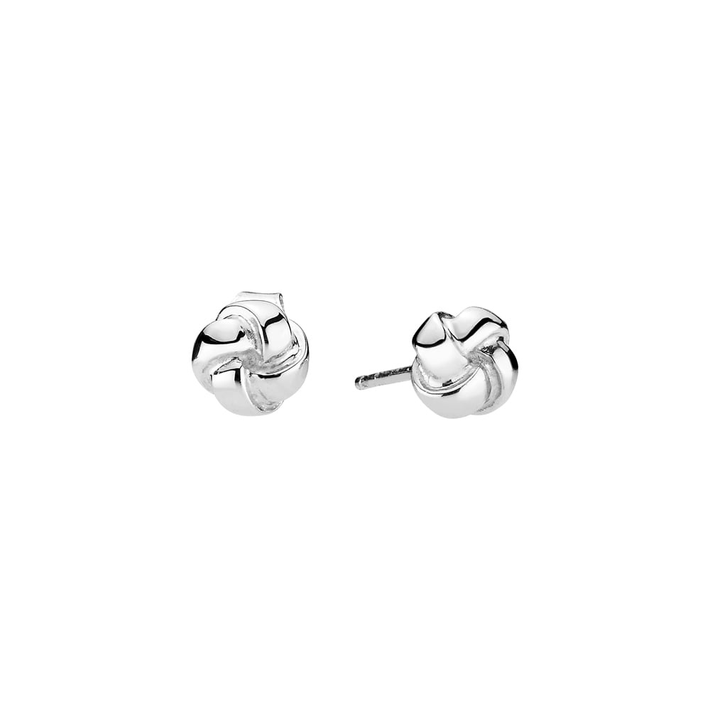 Lund Copenhagen Knude ørestikker Sterling Sølv 5mm 909062 - Lund Øreringe