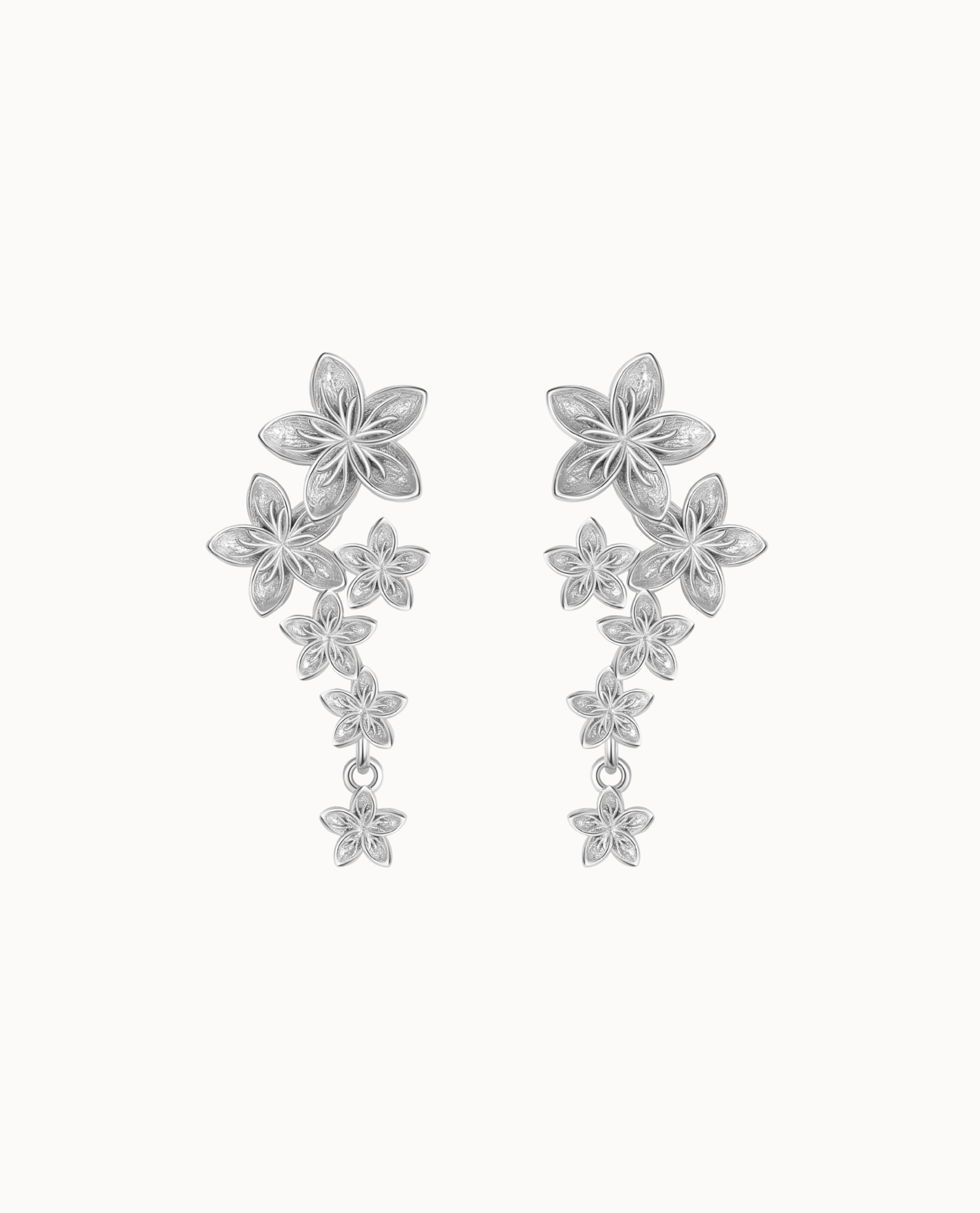 Leia Earrings Sølv - Nava Copenhagen Øreringe  - 5715461010127
