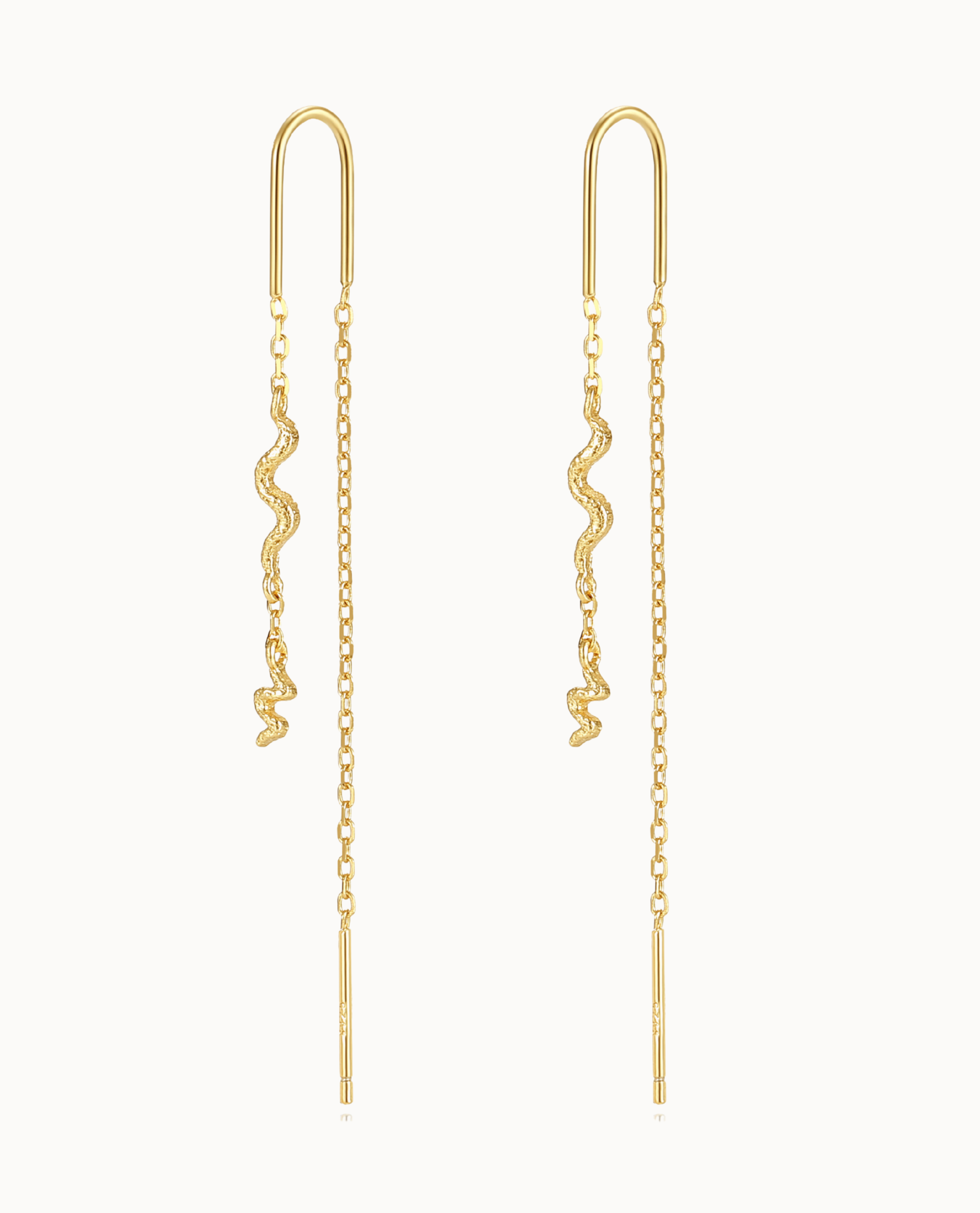 Mamba Earrings Forgyldt - Nava Copenhagen Øreringe  - 5715461009060